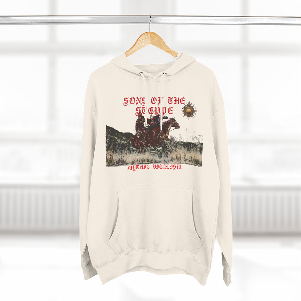 Son of the Steppe Fleece Medieval Graphic Hoodie