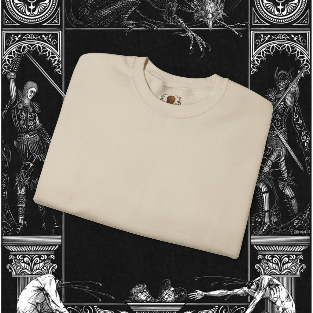 The Circle of Life Medieval Fantasy Inspired Graphic Sweatshirt
