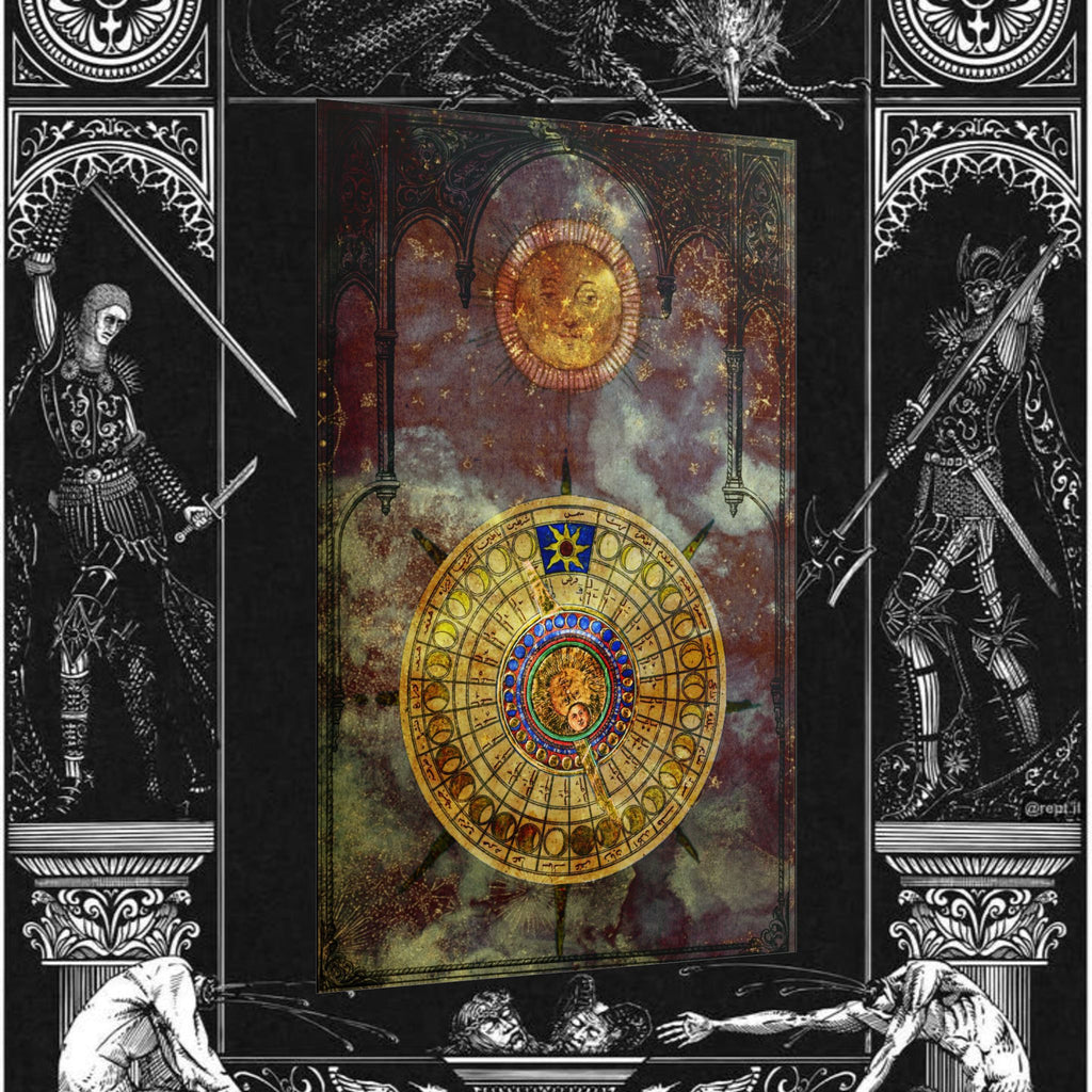 The Dials of the Cosmos Medieval Fantasy Inspired Prints