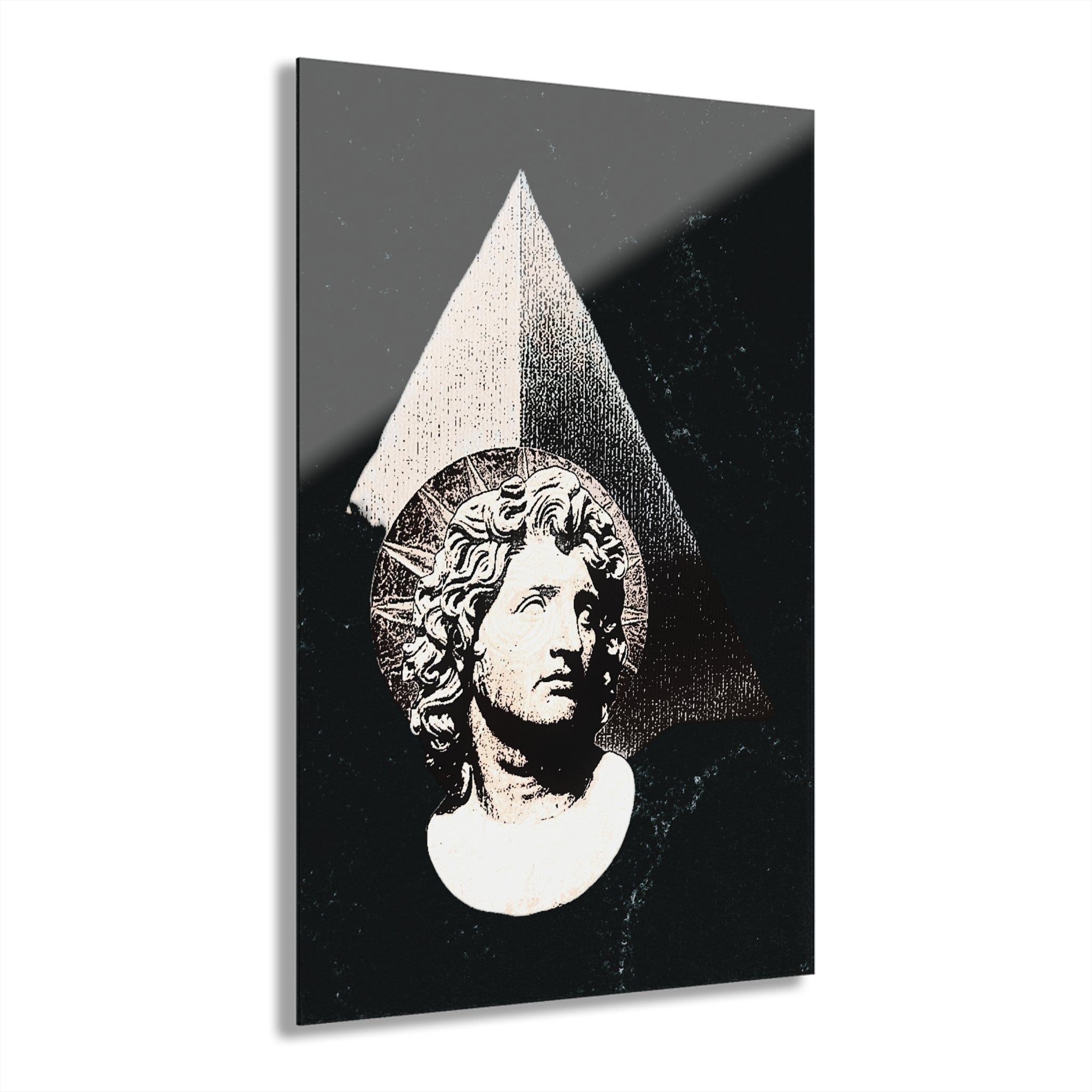 Alexander The Great In Egypt Pyramid Acrylic Print
