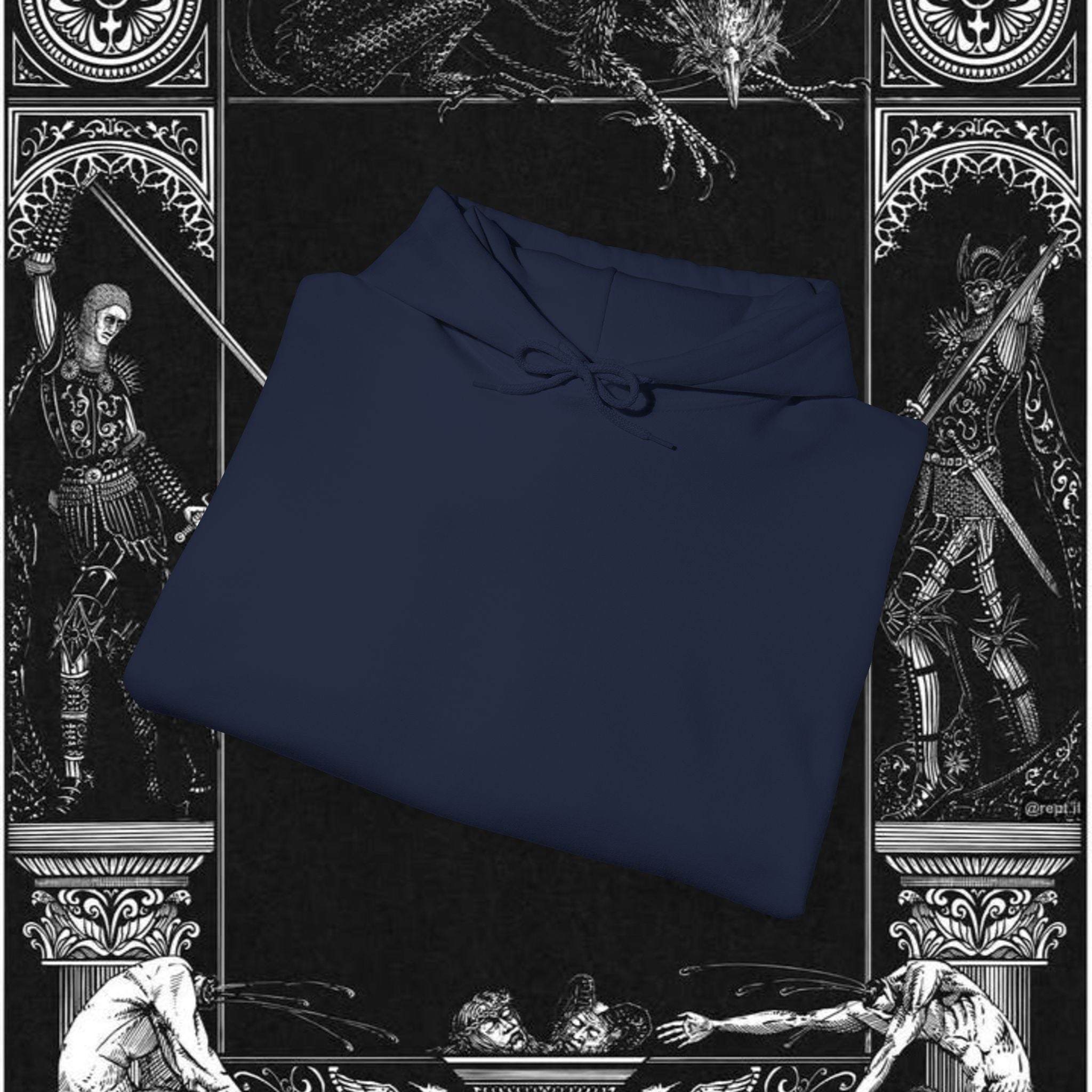 The King's Destiny Medieval Fantasy Graphic Hoodie