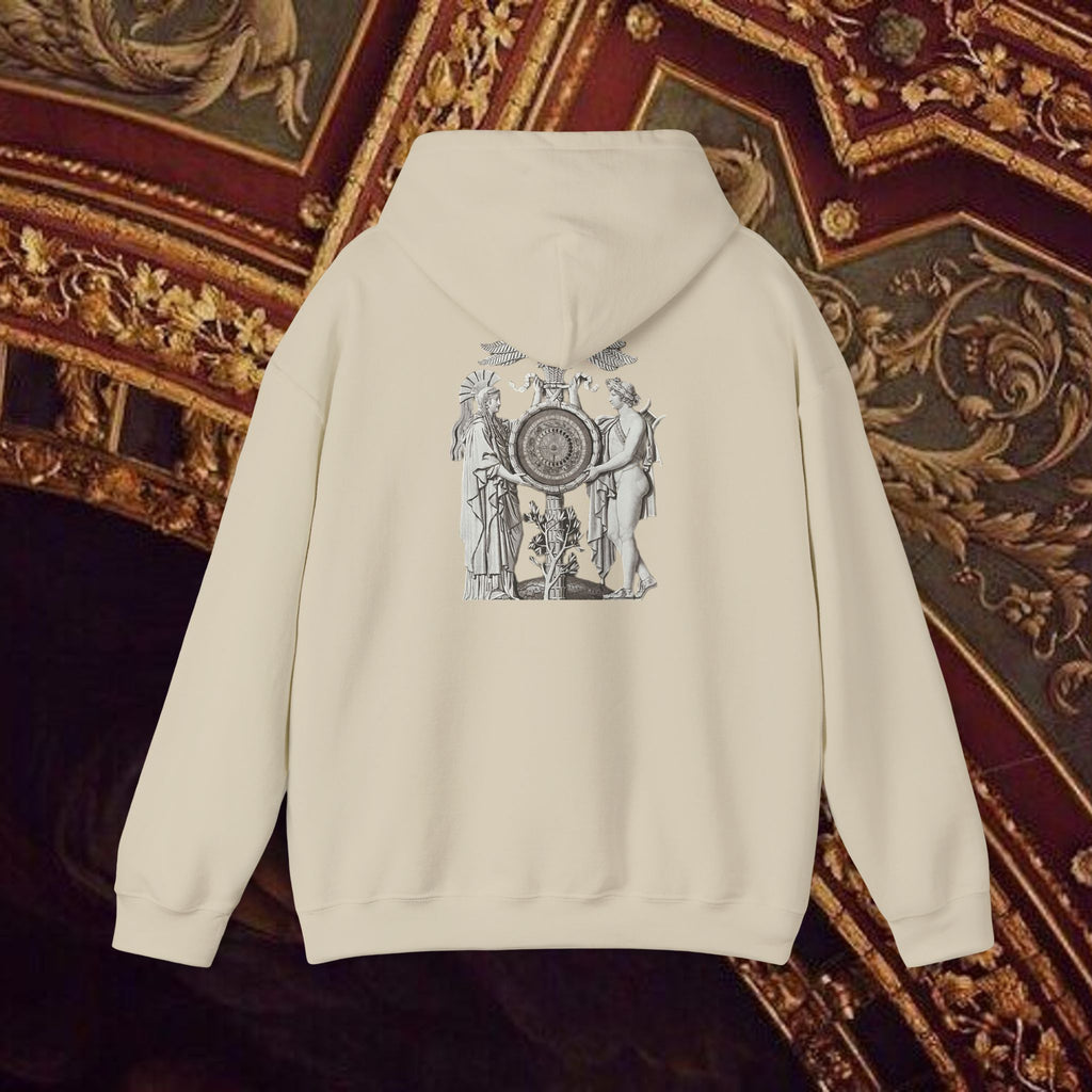Astrological Vision Hoodie - Esoteric Mystical Graphic Hoodie - Back Version