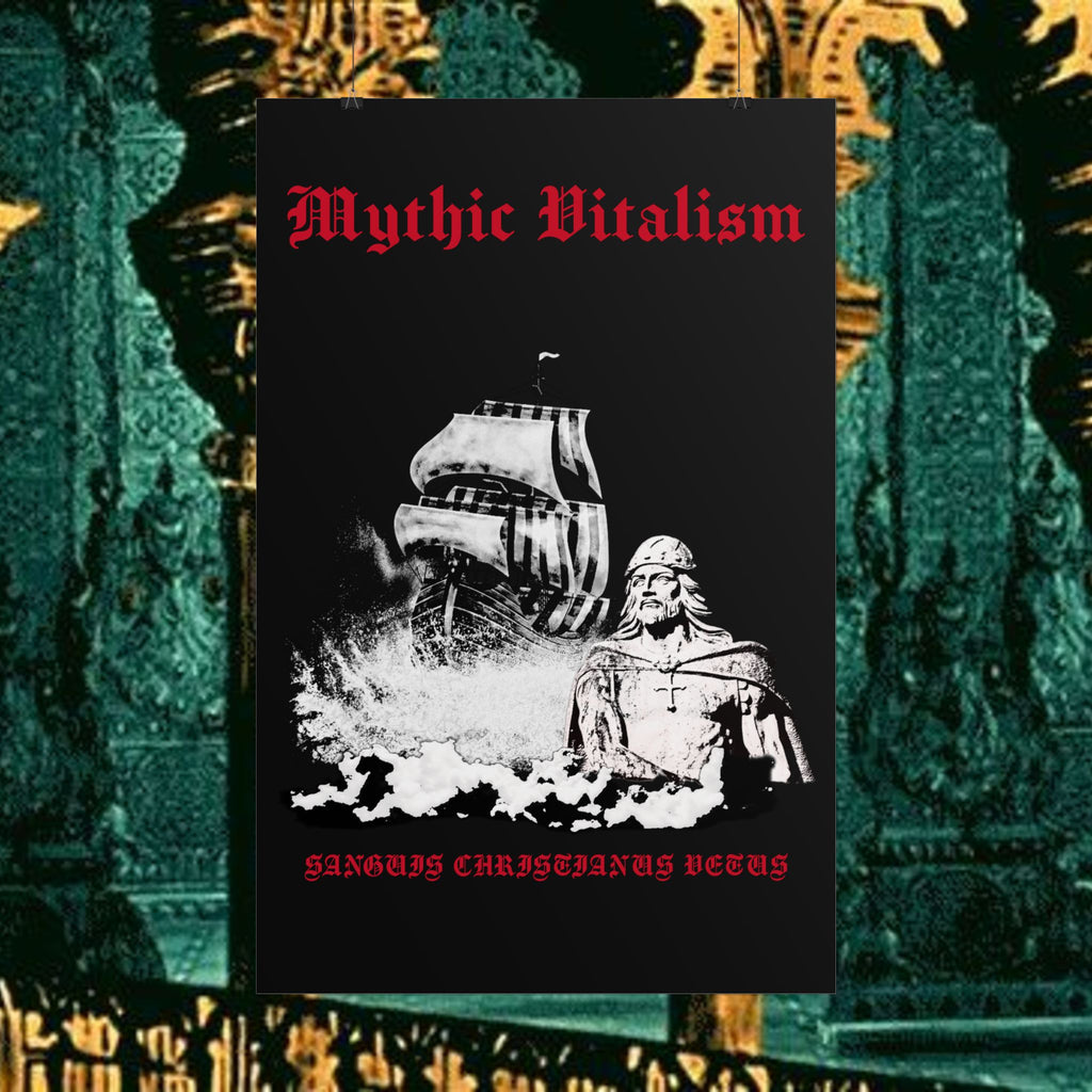 Mythical Vitalism, Sanguis Christianus Vetus Adventure and Exploration Inspired Rolled Posters