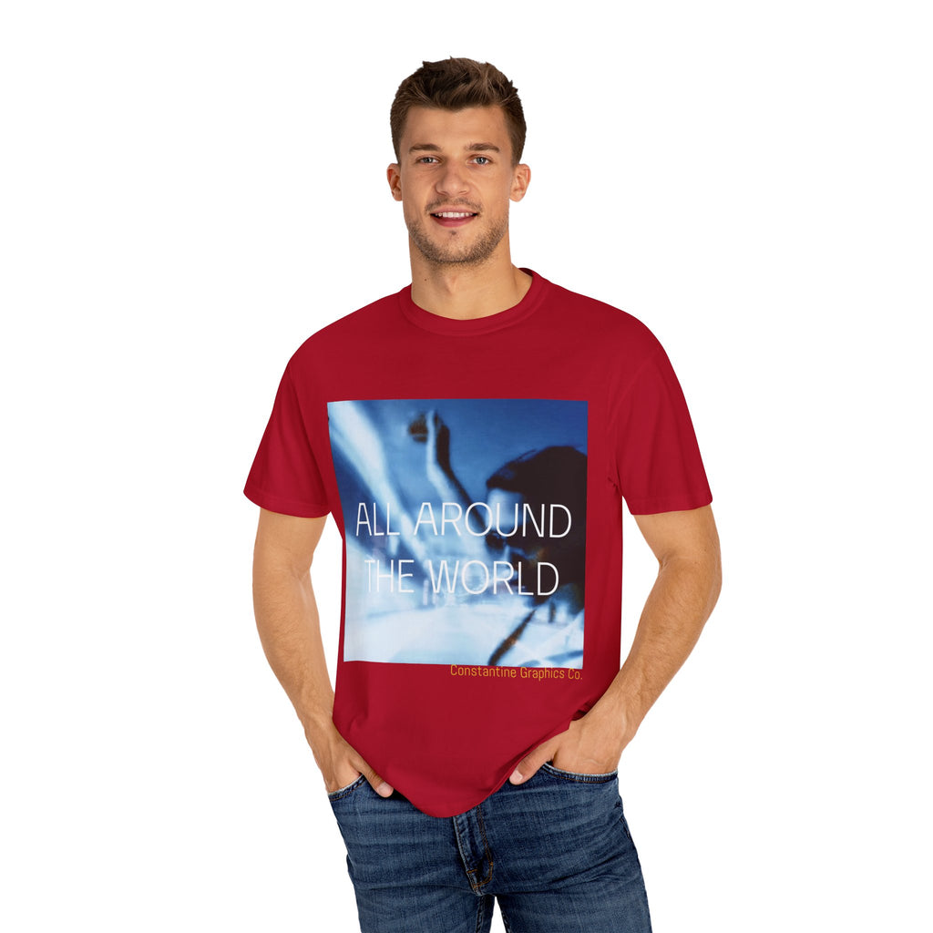 All Around The World Cyber Y2k Graphic Tshirt