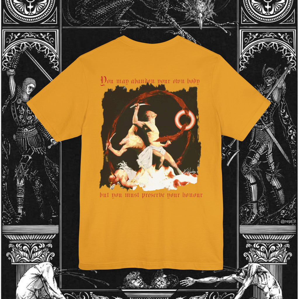 The Samurai's Vengeance Medieval Fantasy Graphic Shirt