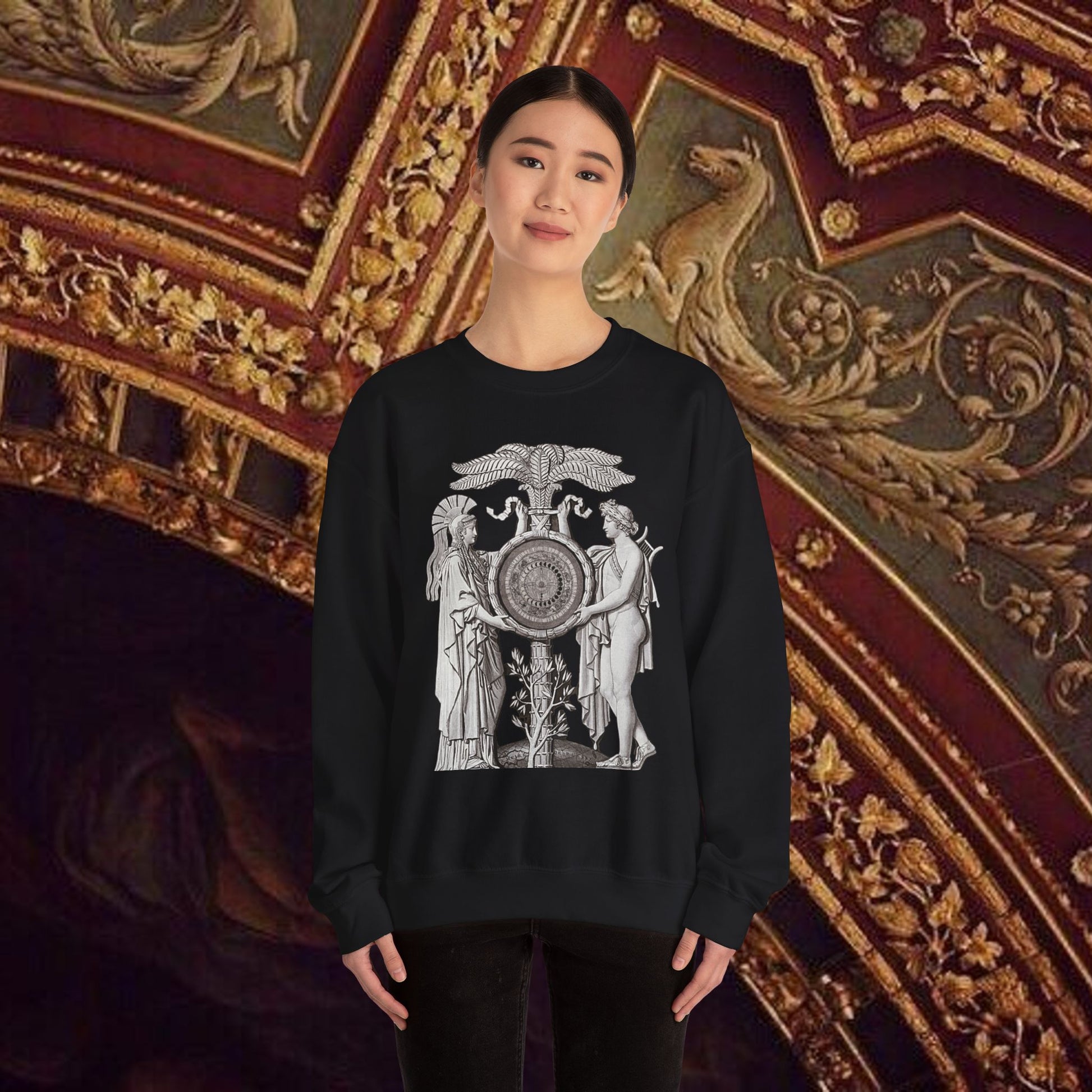 Astrological Vision Sweatshirt - Esoteric Mystical Graphic Shirt