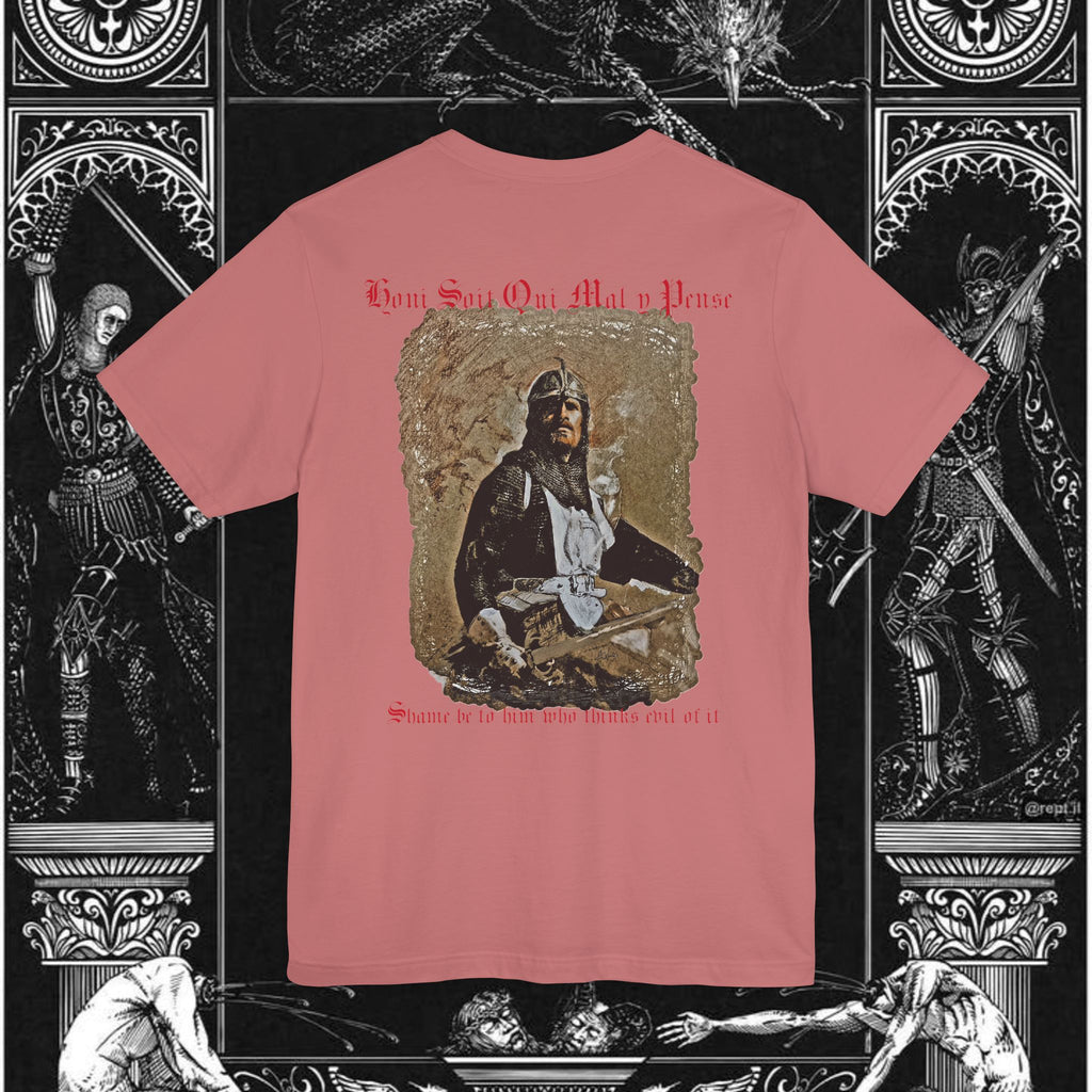 The Knight's Rest Medieval Fantasy Graphic T-Shirt