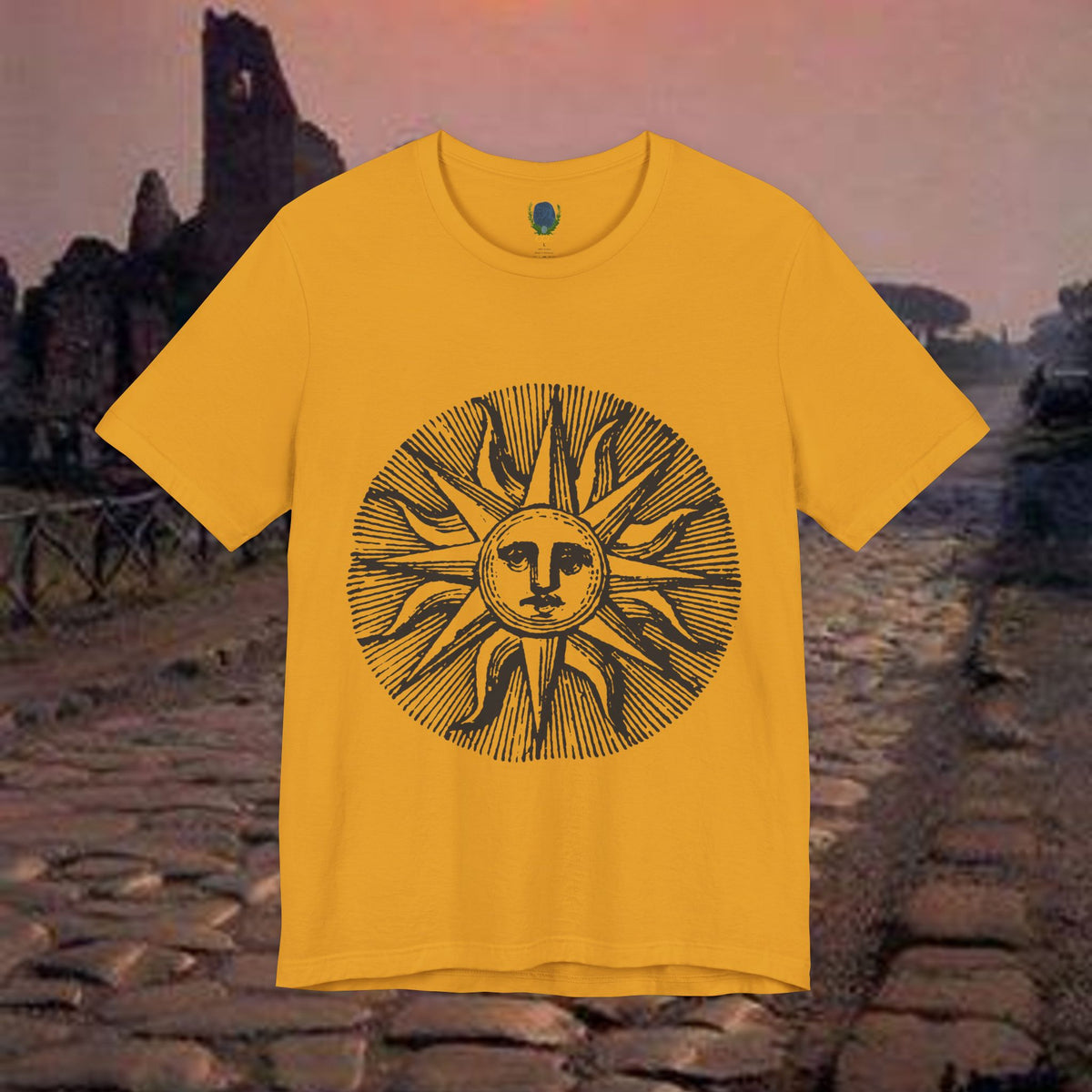 Summer Sun Mediterranean Graphic T-Shirt