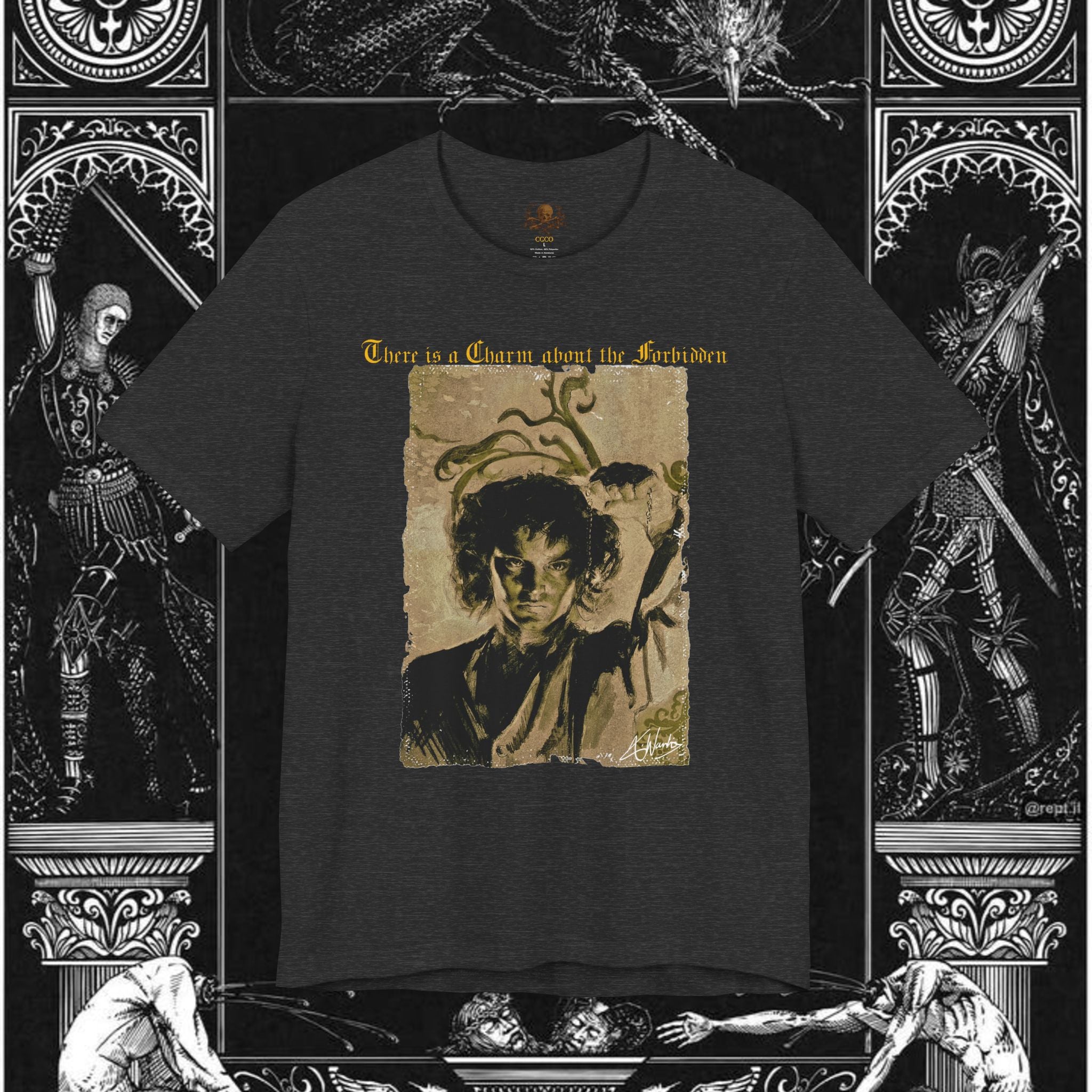 The Last Temptation Medieval Fantasy Graphic Shirt