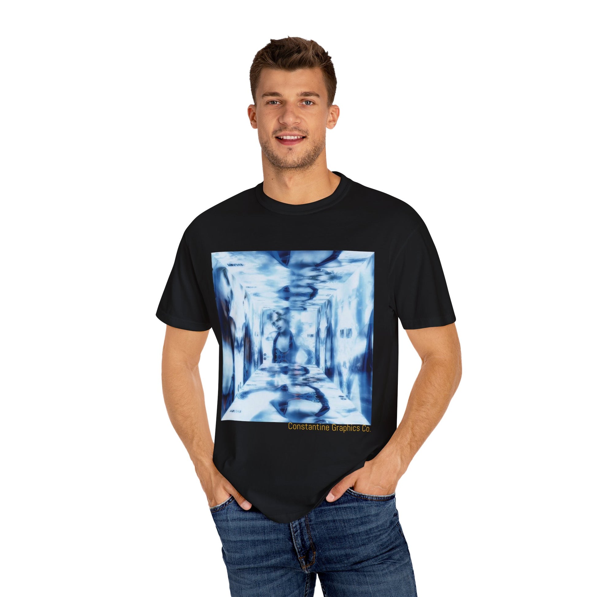 Enter the CyberVerse Graphic Y2k T shirt