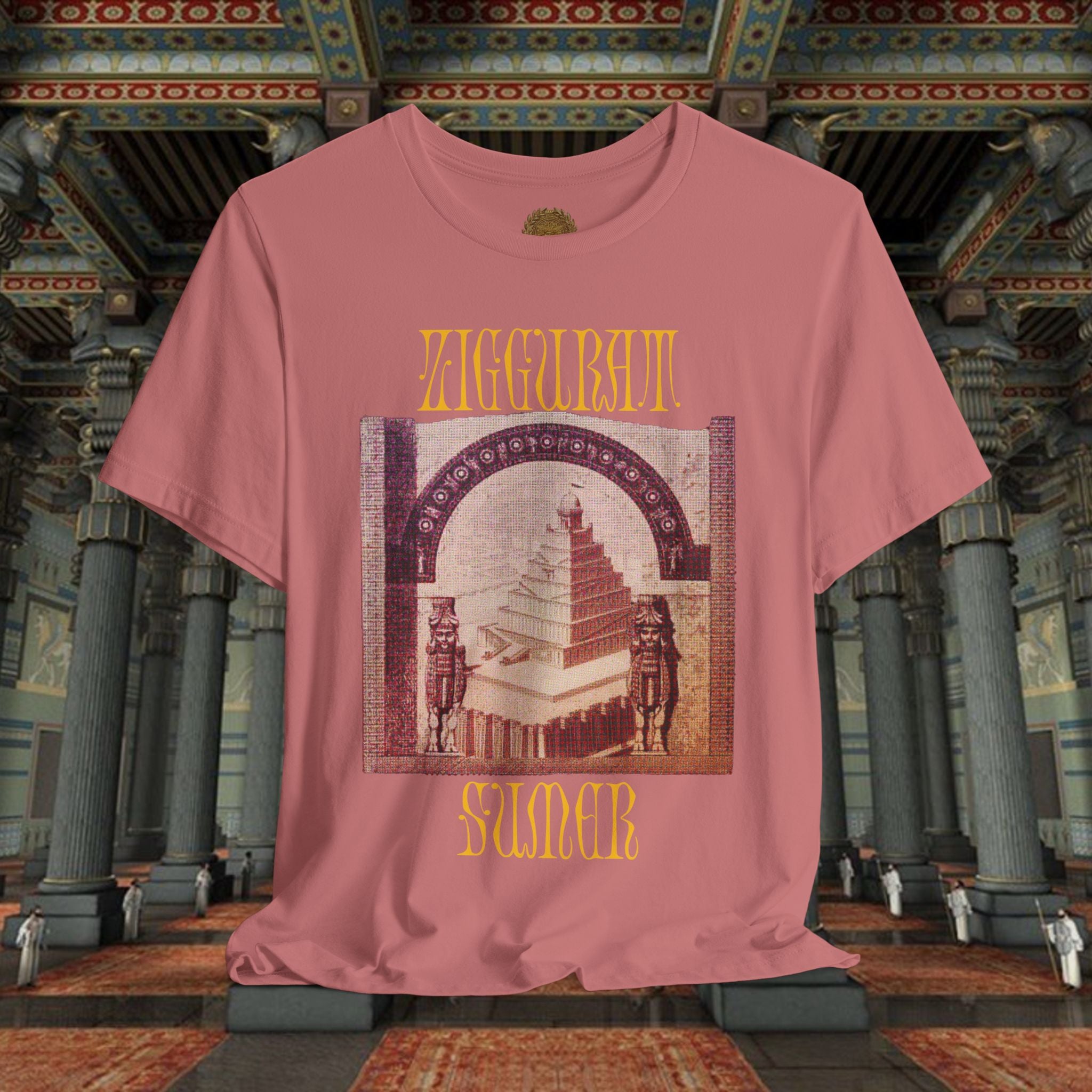 Ziggurat Sumer Mesopotamian Graphic T-Shirt