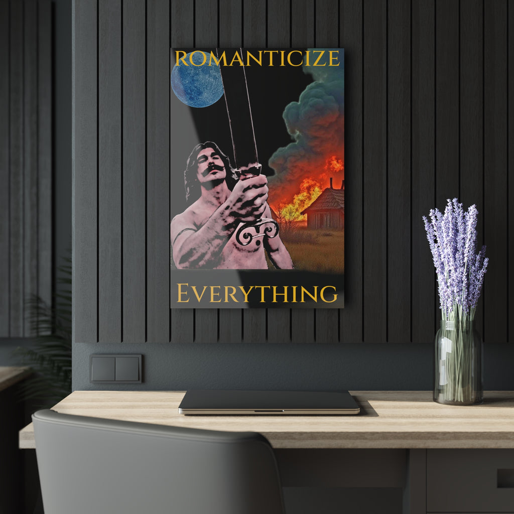 The Barbarian's Mirror Early Medieval Acrylic Prints (French Cleat Hanging)
