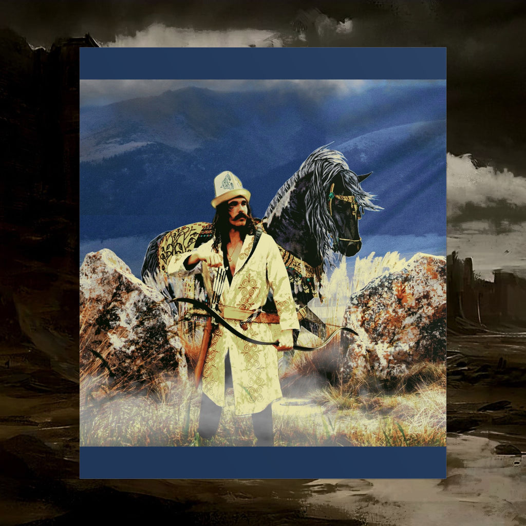 The Golden Nomad Medieval Fantasy Inspired Fine Art Print