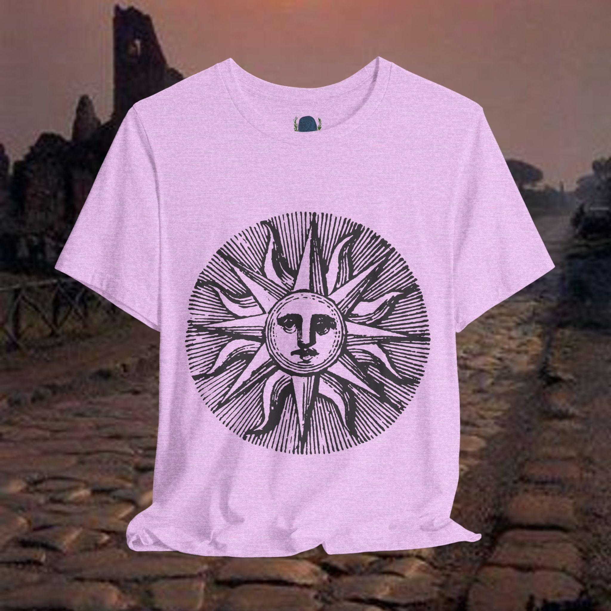Summer Sun Mediterranean Graphic T-Shirt