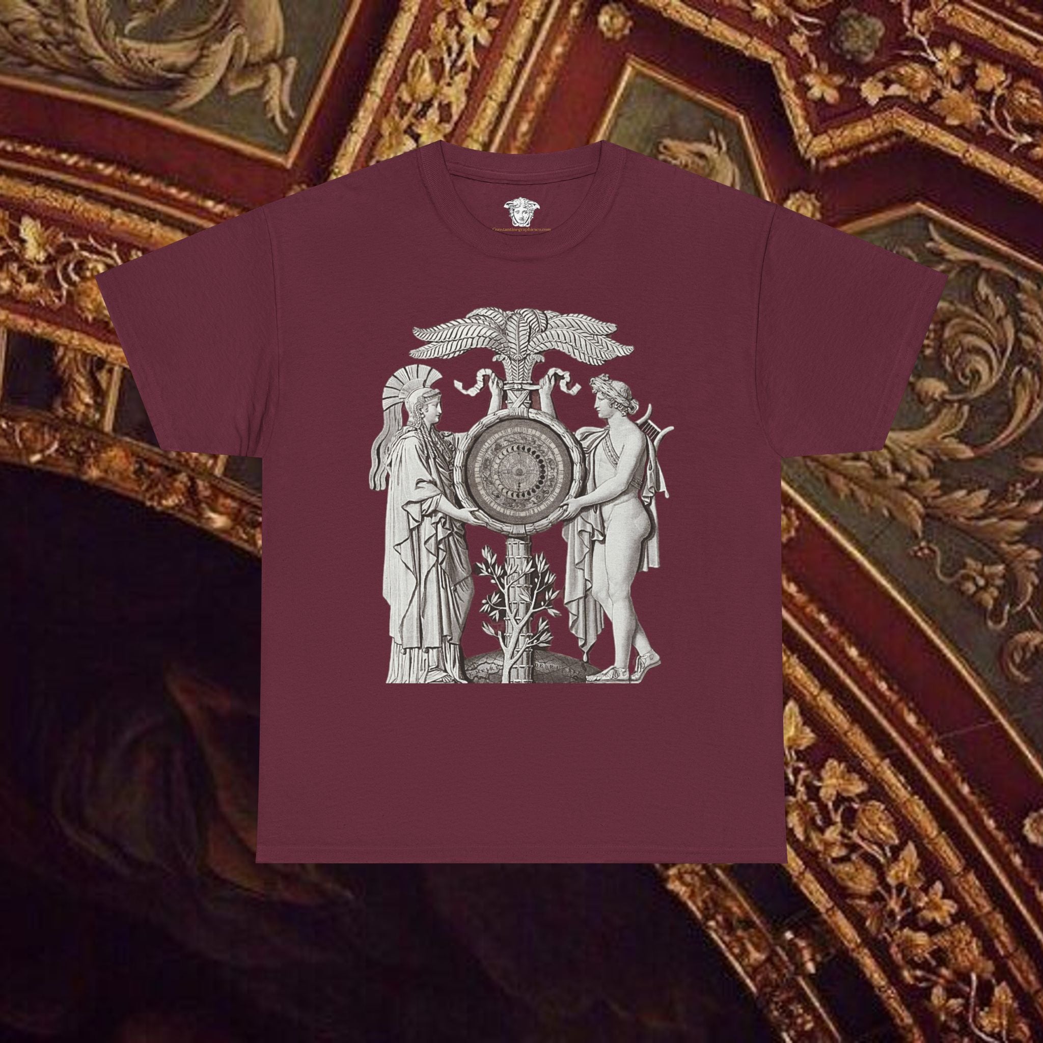 Astrological Vision T-Shirt - Esoteric Mystical Graphic Tee Front Version