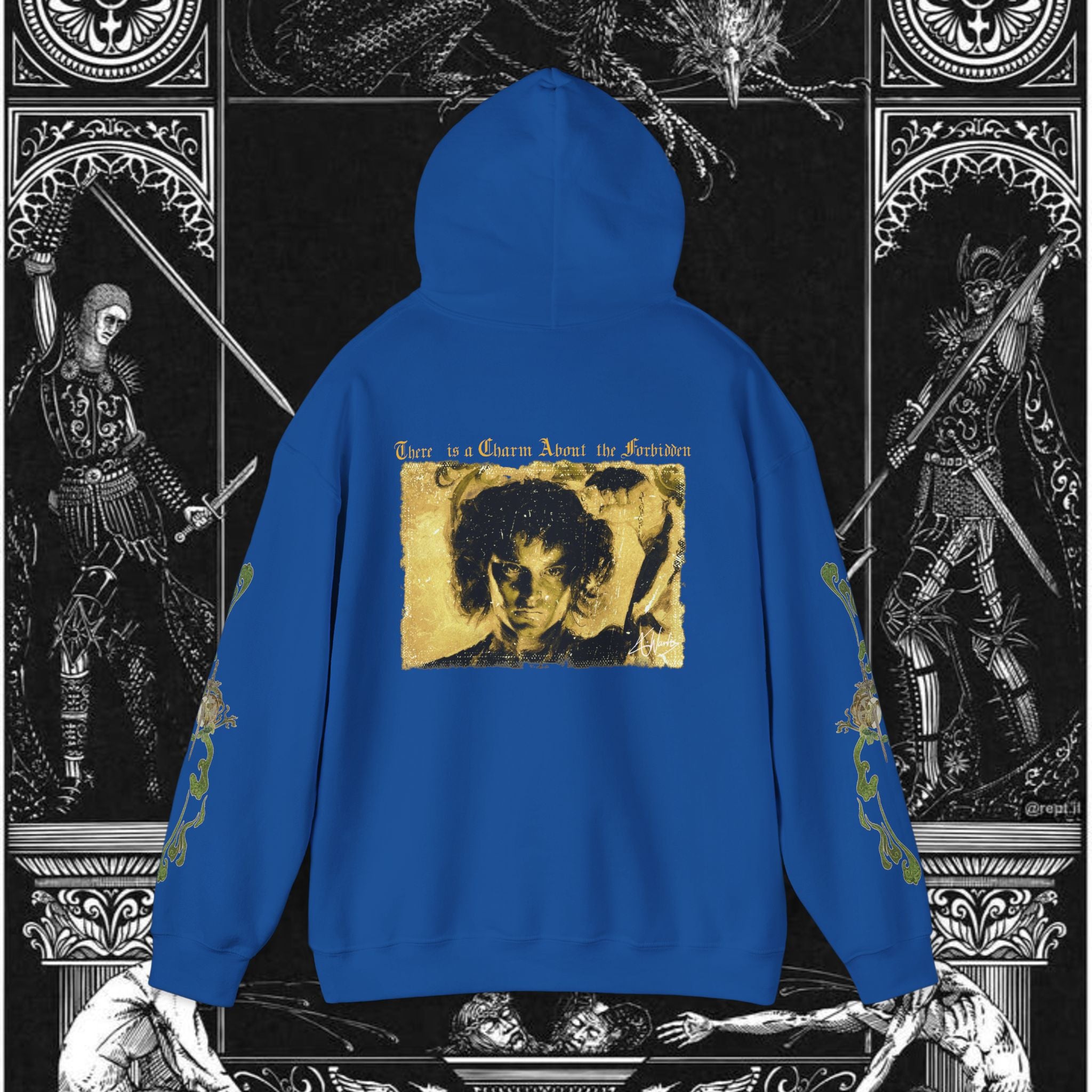 The Last Temptation Medieval Fantasy Graphic Hoodie