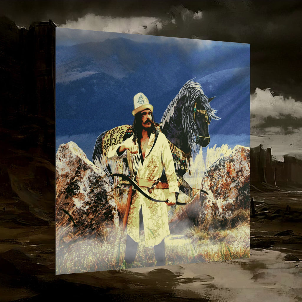 The Golden Nomad Medieval Fantasy Inspired Fine Art Print