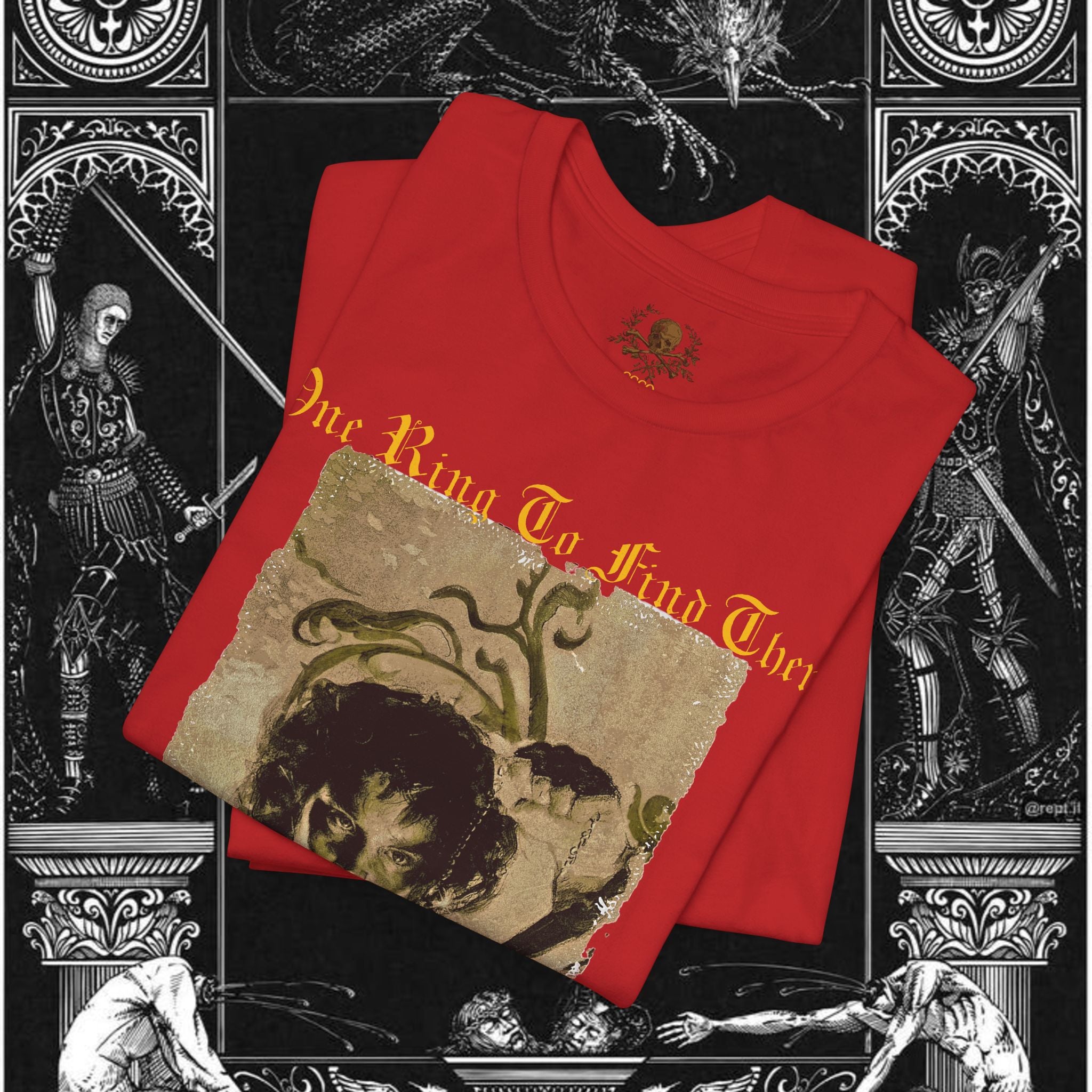 The Last Temptation Medieval Fantasy Graphic Shirt