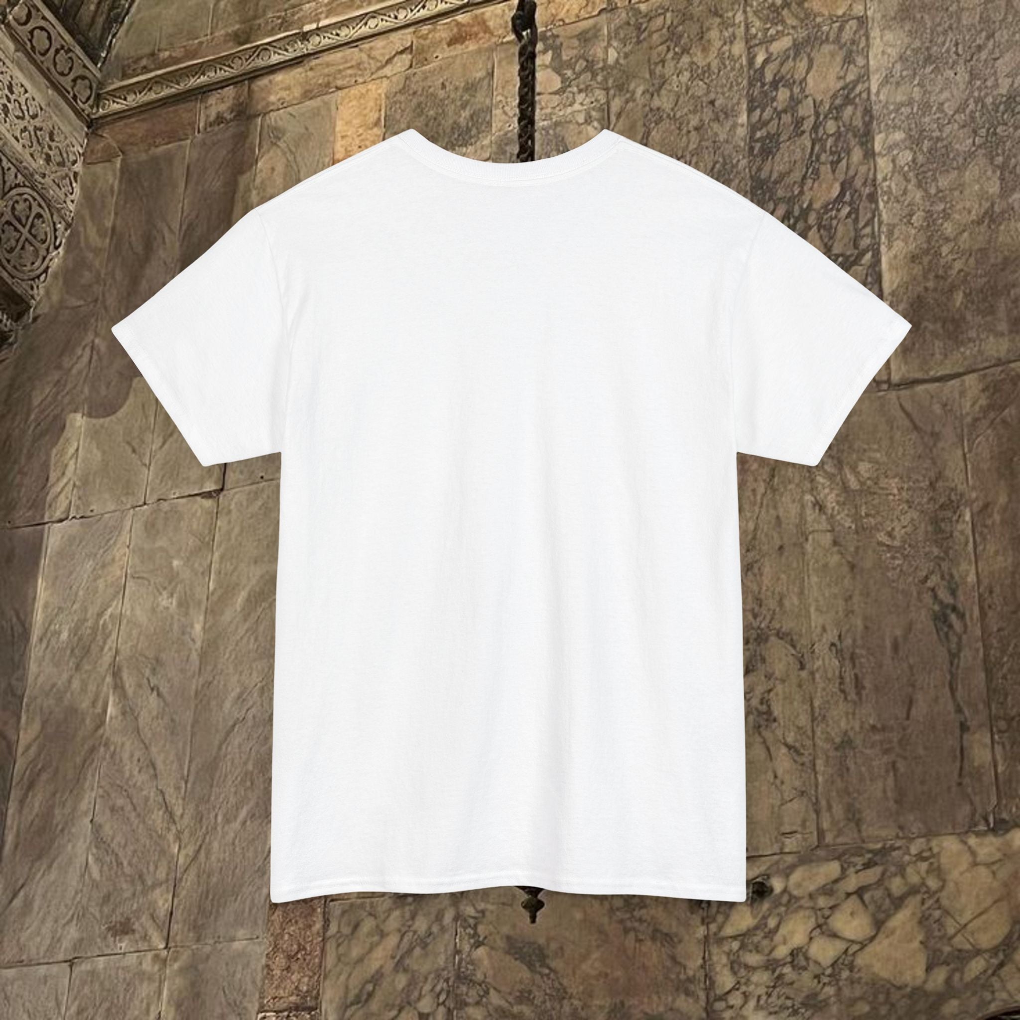 Byzantine Manuscript Art T-Shirt - Sacred Divine Icon