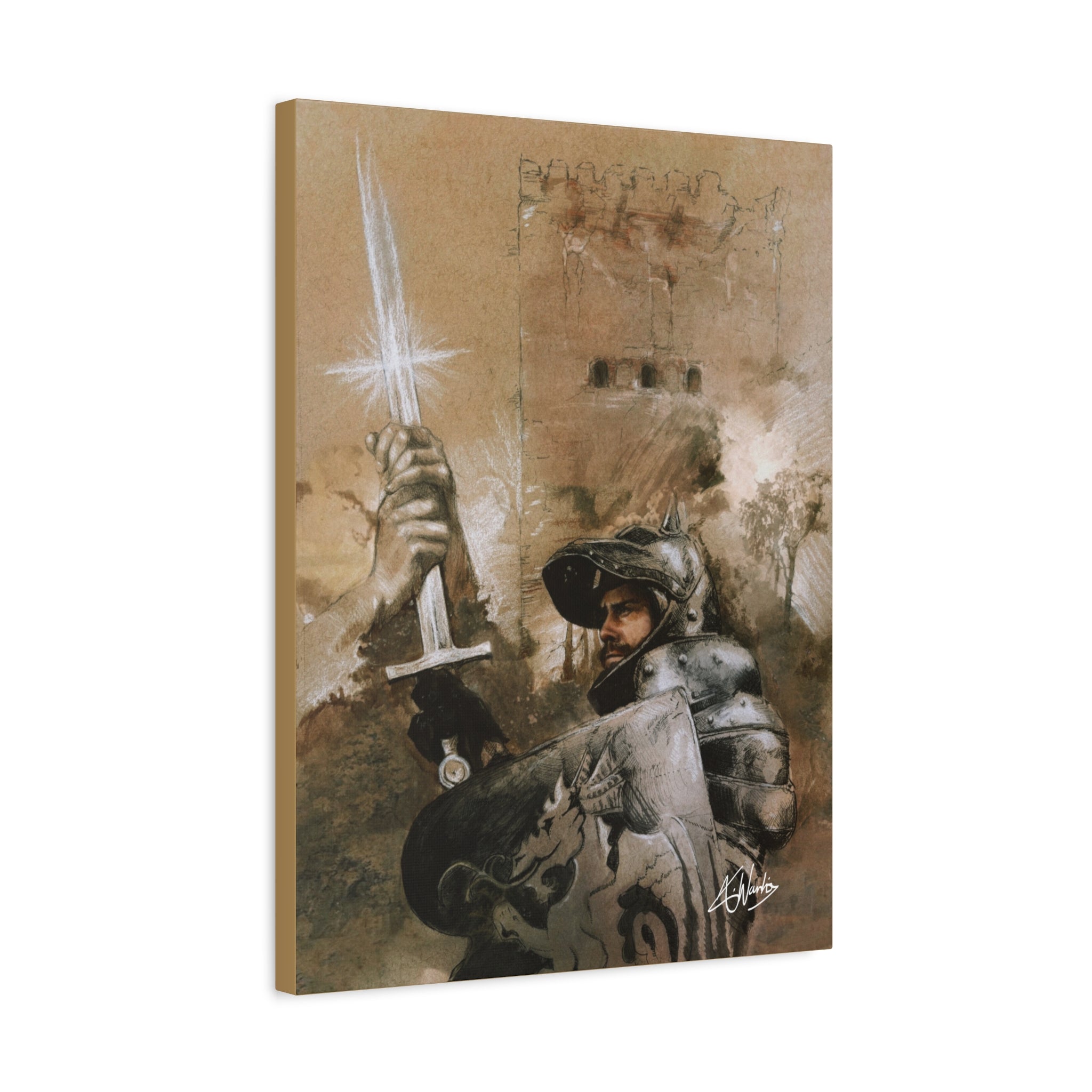 The King's Destiny Medieval Fantasy Canvas