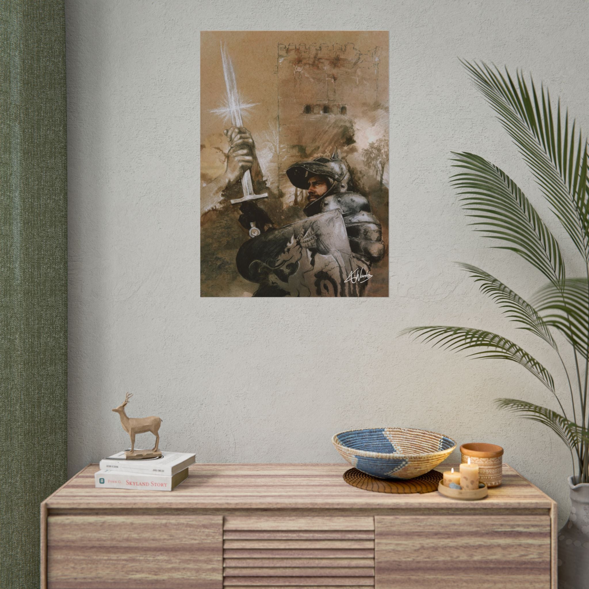 The King's Destiny Medieval Fantasy Print