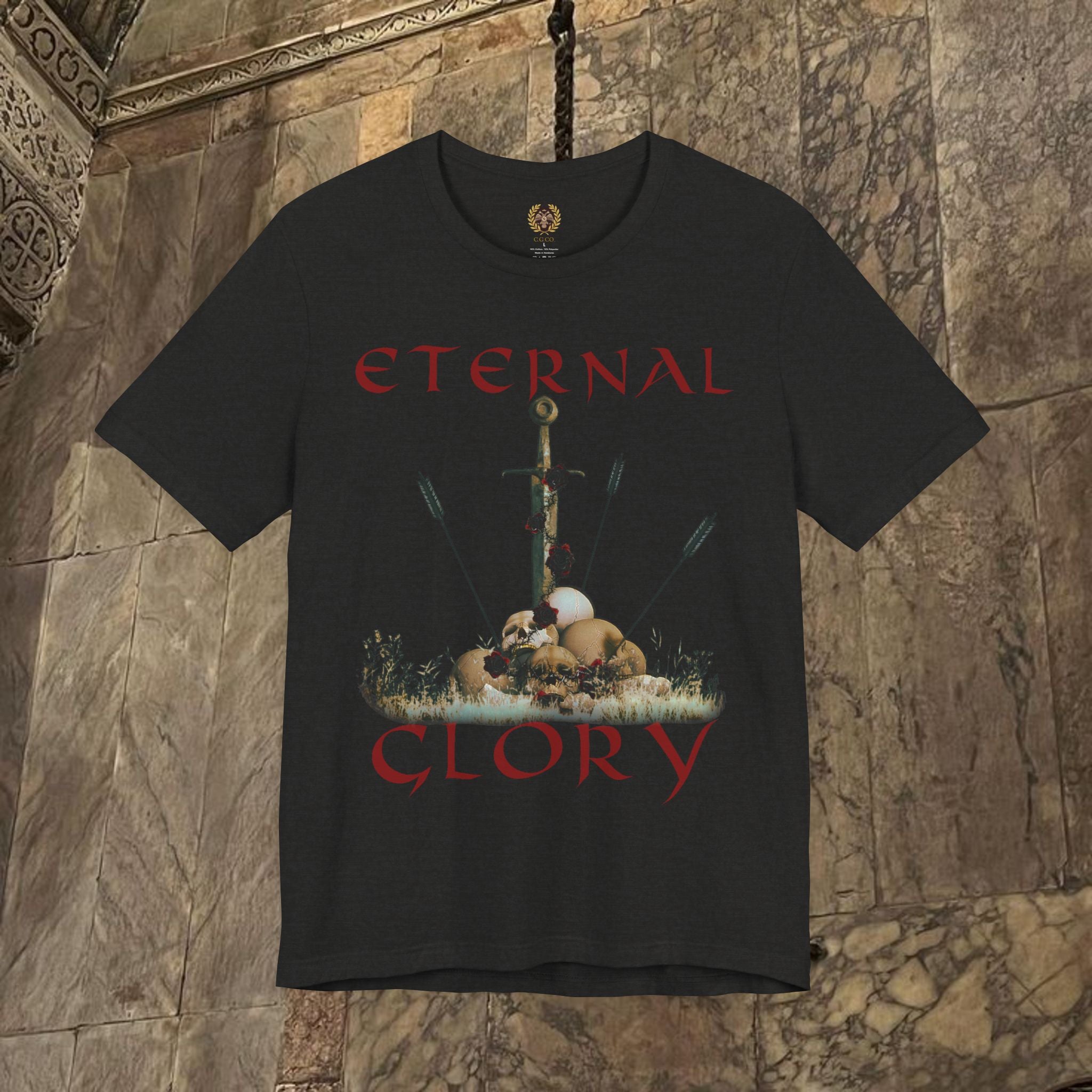 Eternal Glory of the Last Battle Cotton Graphic T-Shirt
