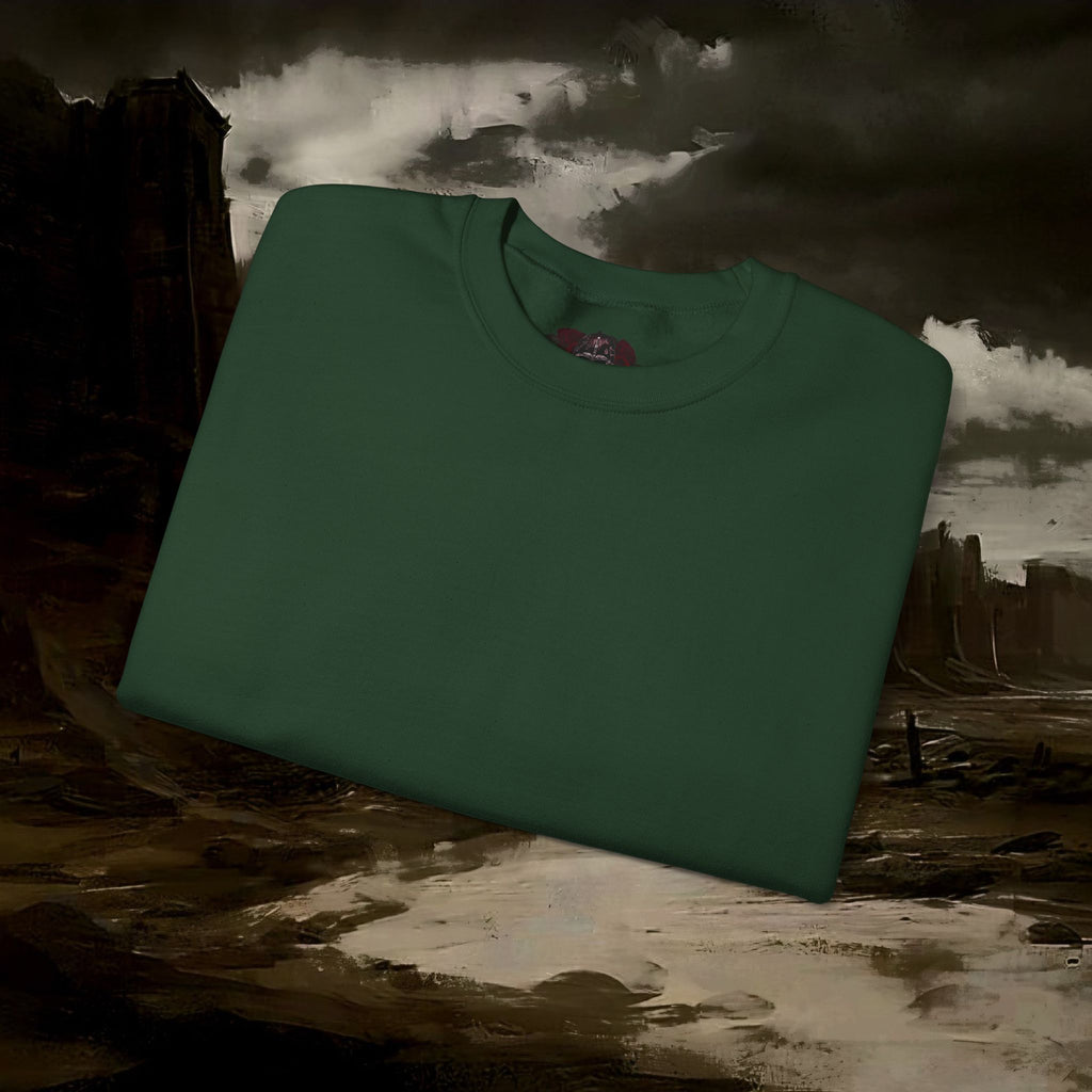 The Barbarian's Fate Medieval Fantasy Inspired Graphic Sweatshirt Back Version