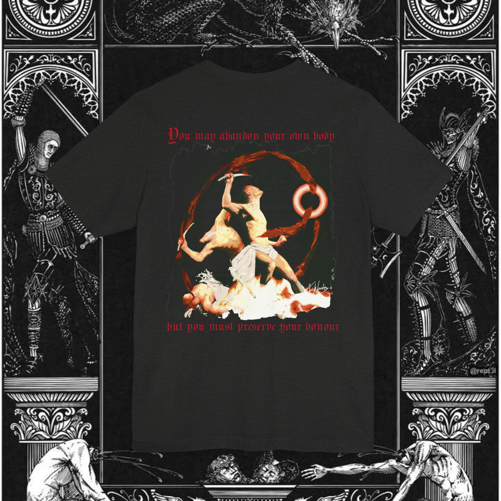 The Samurai's Vengeance Medieval Fantasy Graphic Shirt