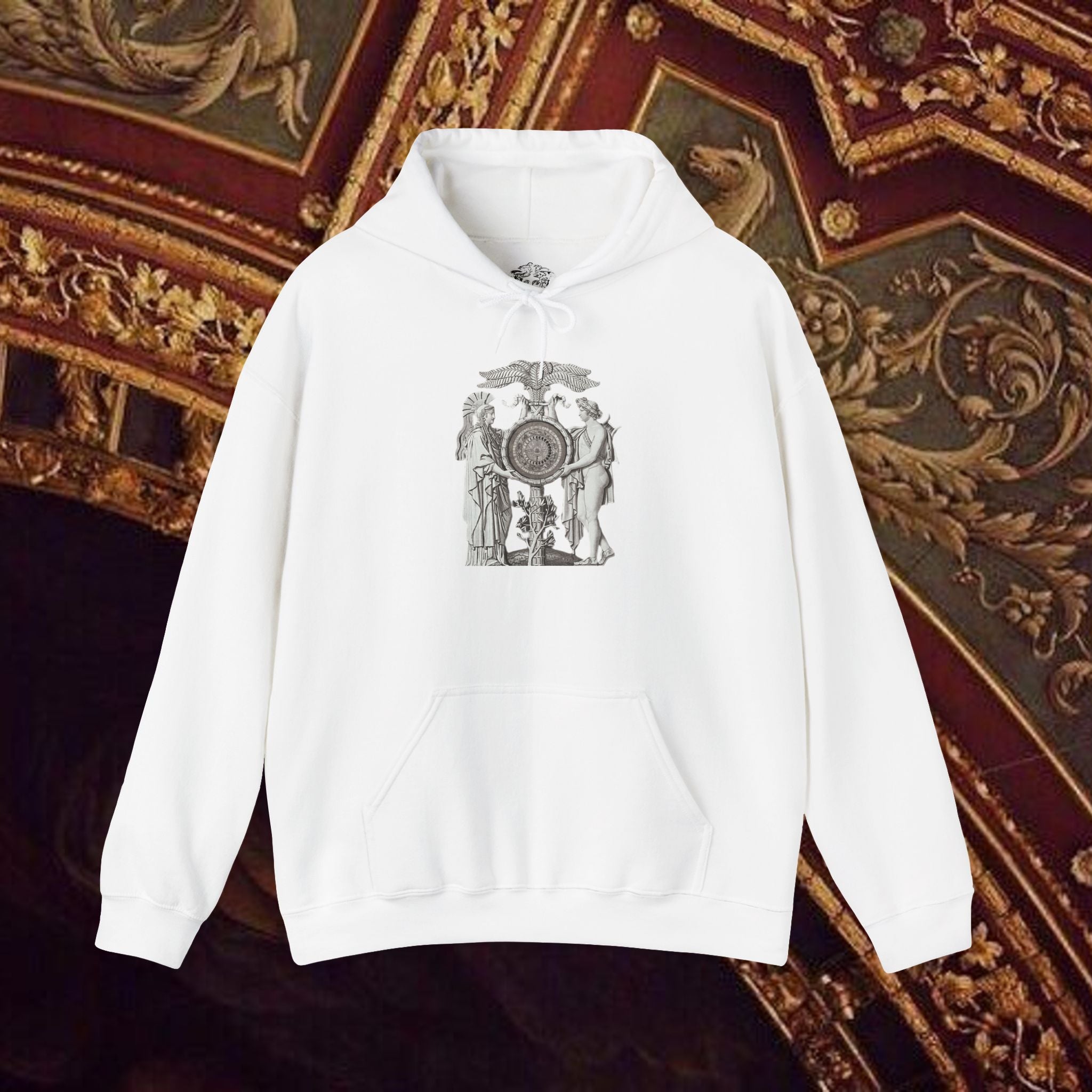 Astrological Vision Hoodie - Esoteric Mystical Graphic Hoodie -Front Version