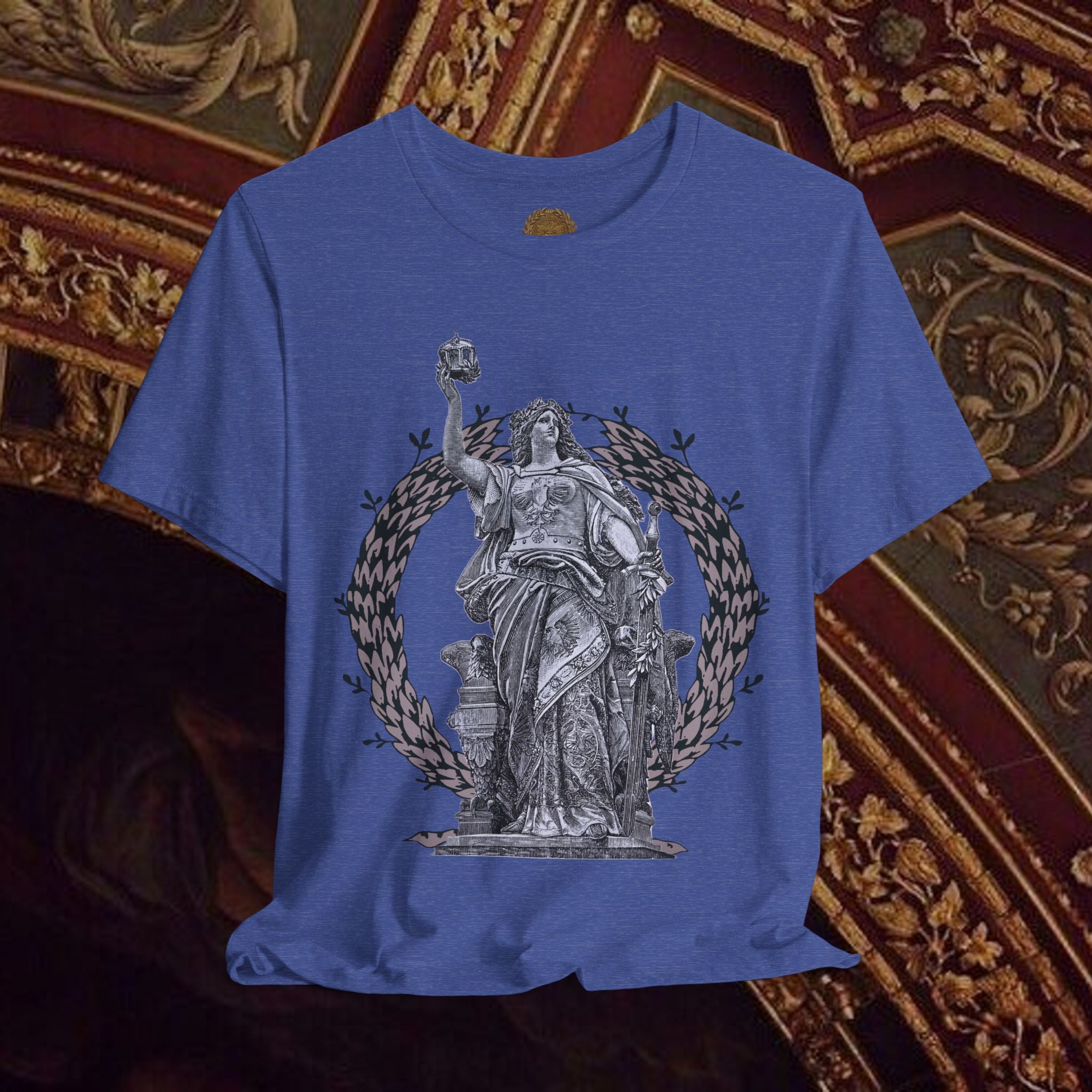 Goddess Victory Neo-Classical Inspired Graphic T-Shirt