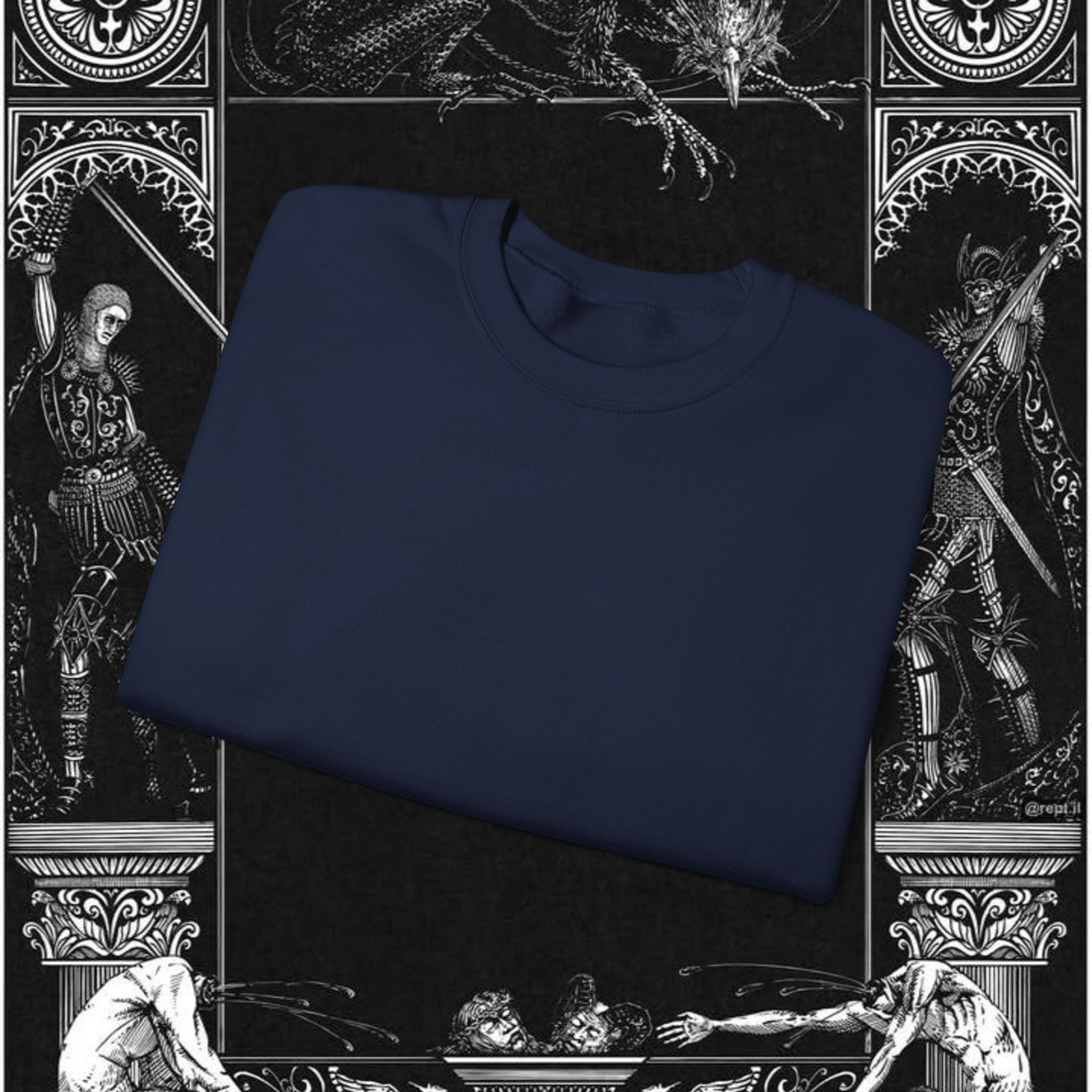 The Last Temptation Medieval Fantasy Graphic Sweatshirt