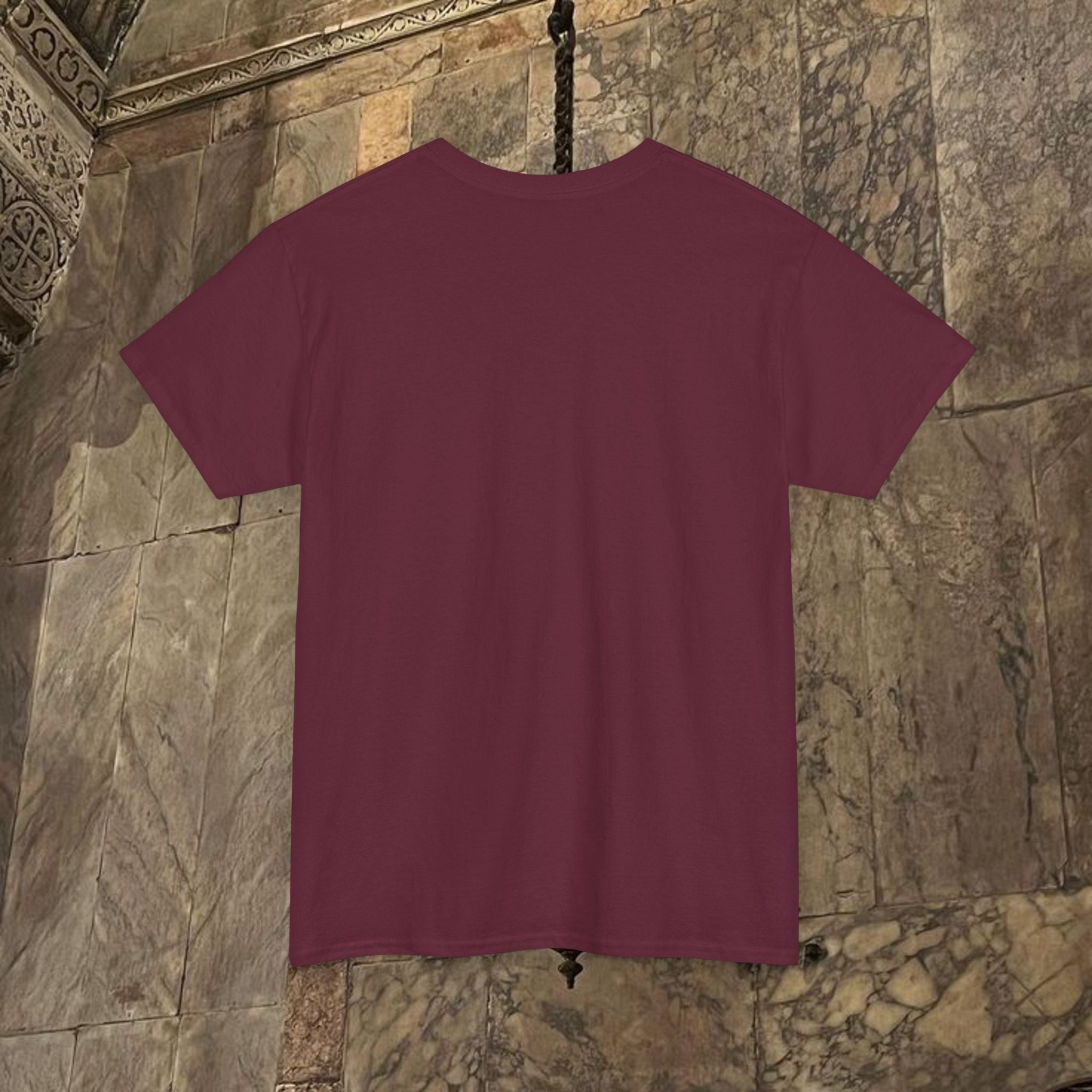 Byzantine Manuscript Art T-Shirt - Mother and Child Design