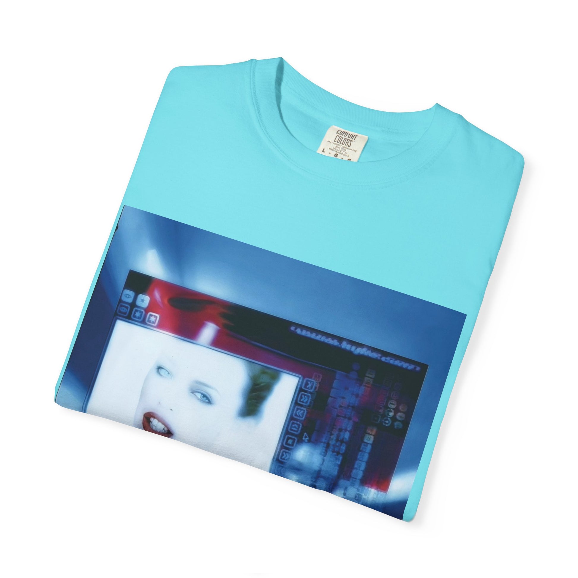 Digital Pop up Cyber Y2k Graphic TShirt