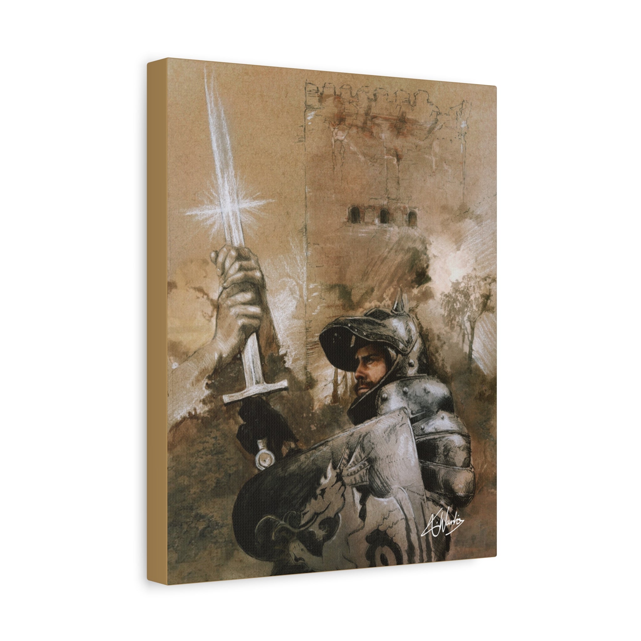 The King's Destiny Medieval Fantasy Canvas