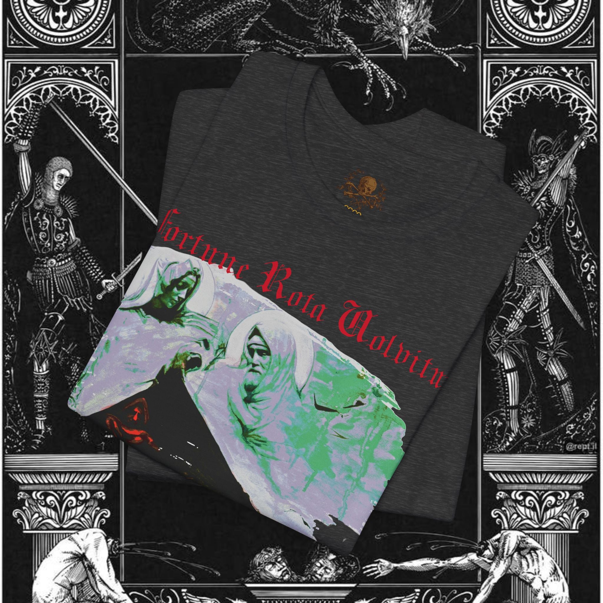 Divine Justice Medieval Fantasy Graphic T-Shirt