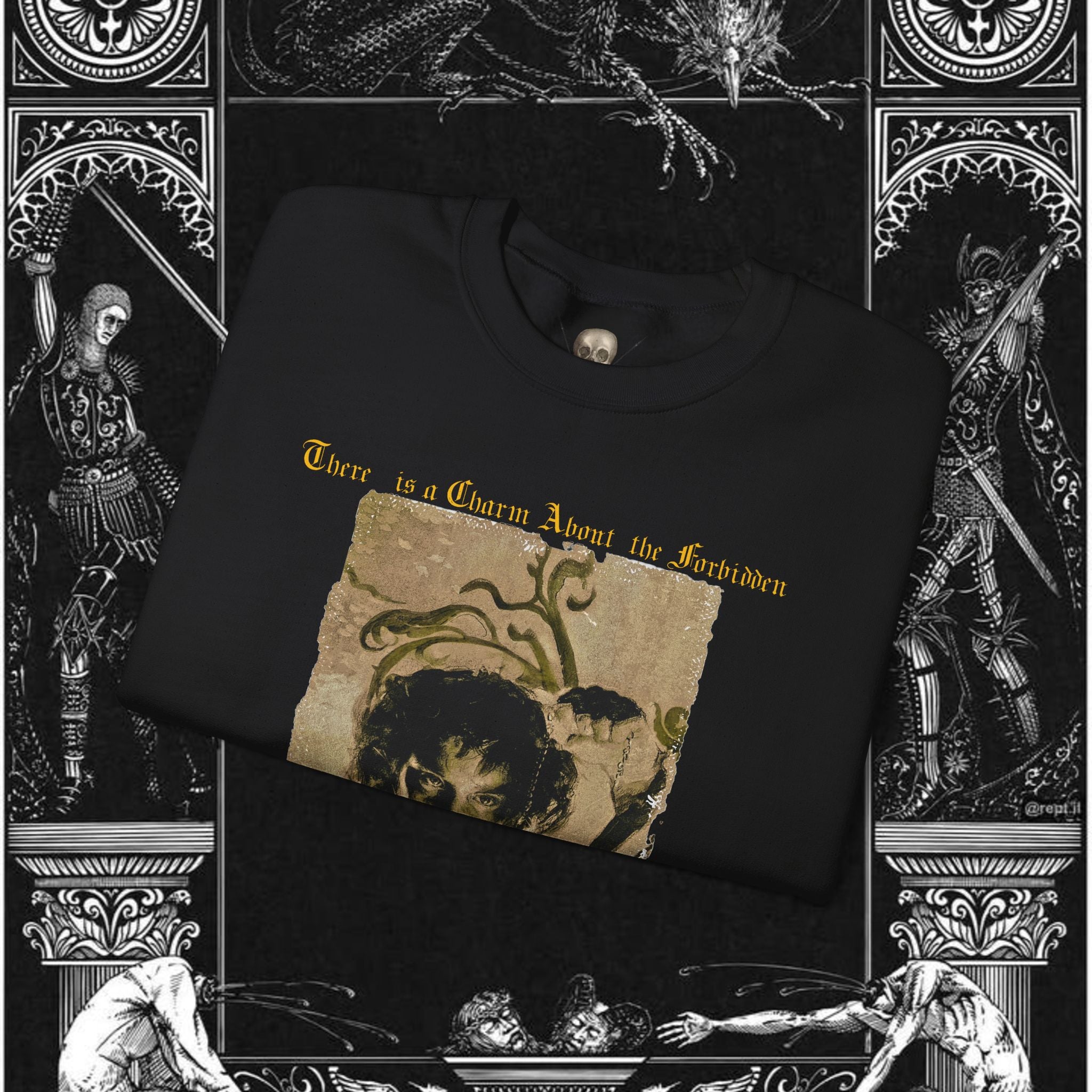 The Last Temptation Medieval Fantasy Graphic Sweatshirt