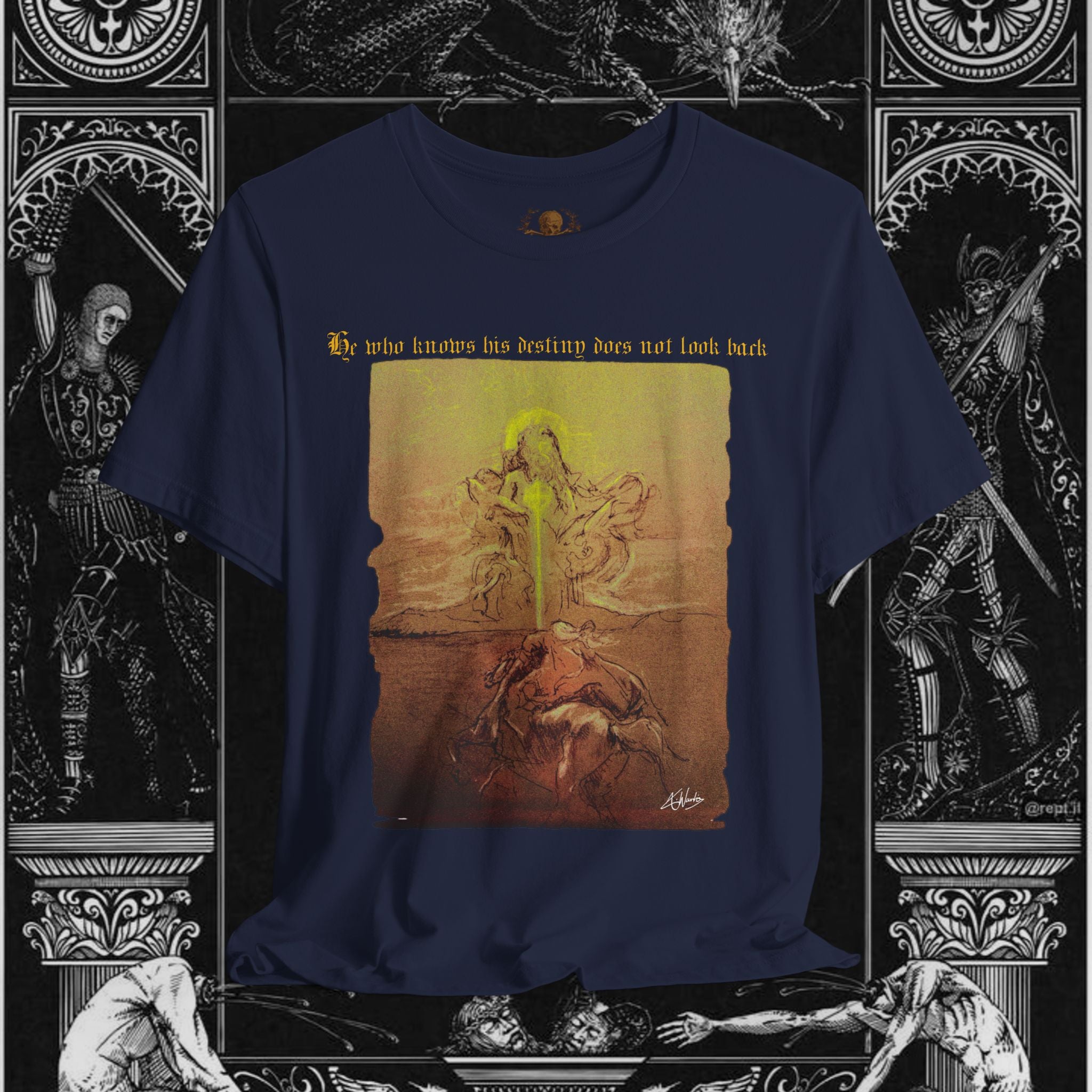 The Destiny of Man Medieval Fantasy Graphic Shirt