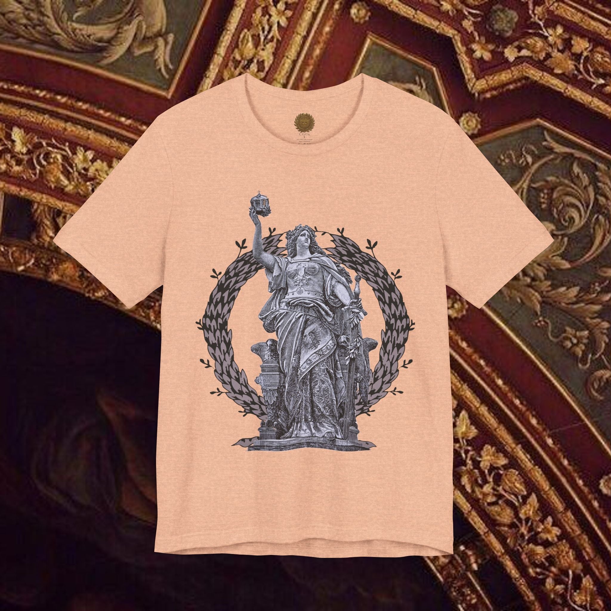 Goddess Victory Neo-Classical Inspired Graphic T-Shirt
