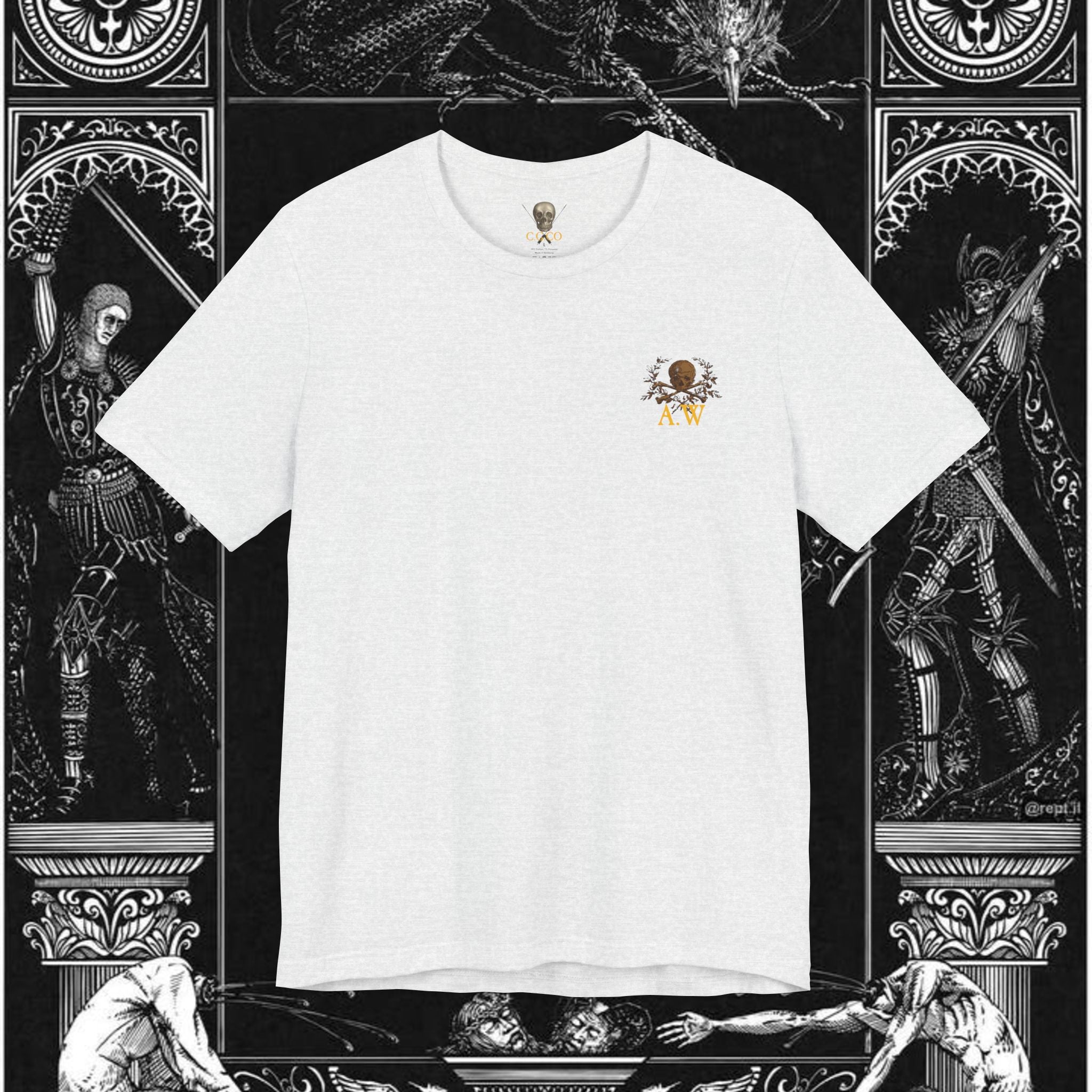 The Samurai's Vengeance Medieval Fantasy Graphic Shirt
