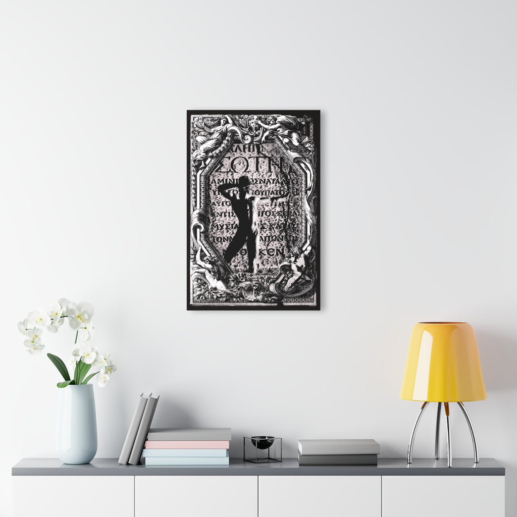 The Warrior's Might Acrylic Prints (French Cleat Hanging)