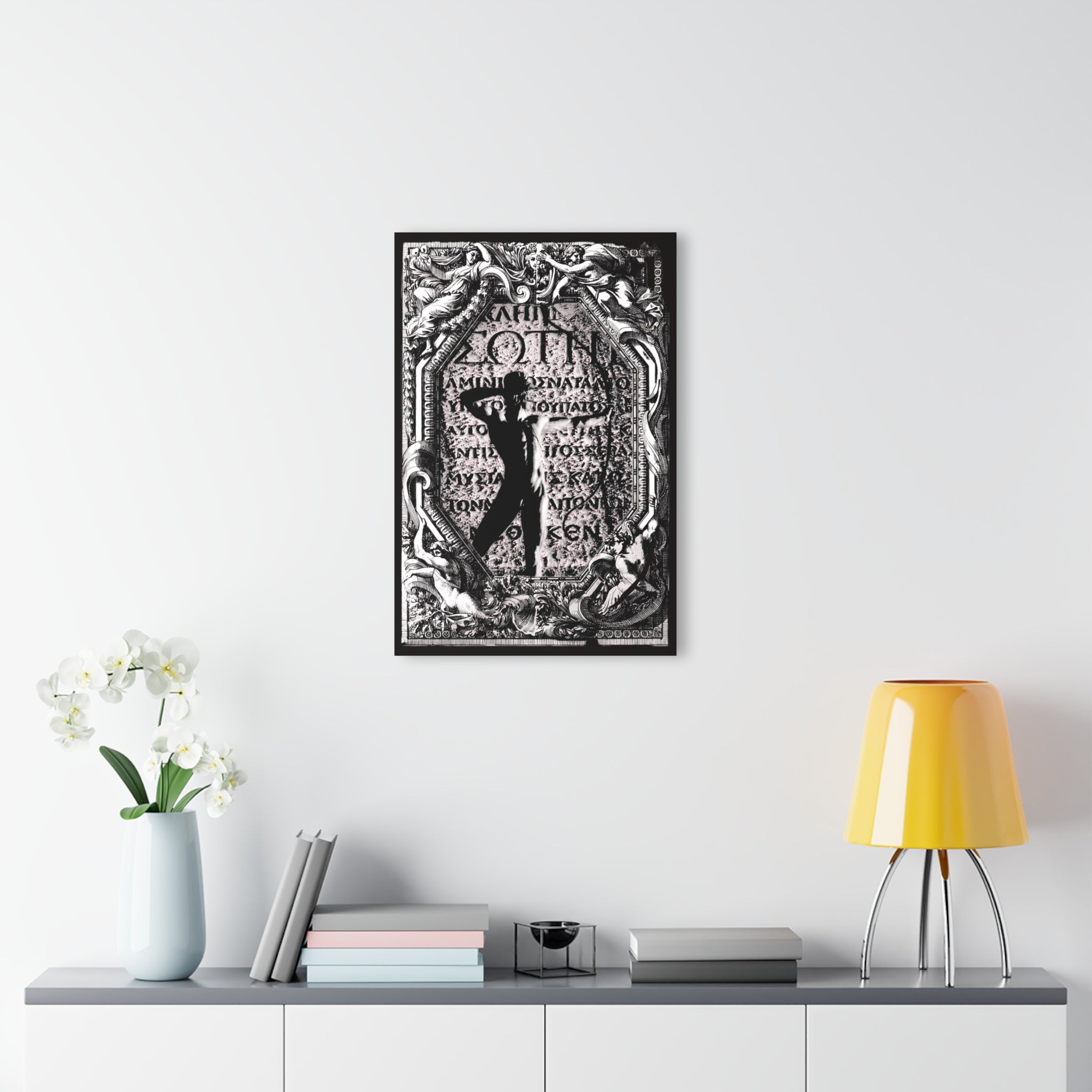 The Warrior's Might Acrylic Prints (French Cleat Hanging)
