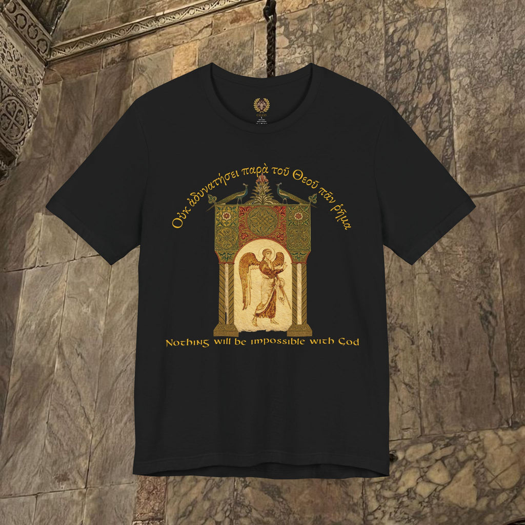 The Guardian's Icon Byzantine Inspired Medieval Inspired Graphic T-Shirt