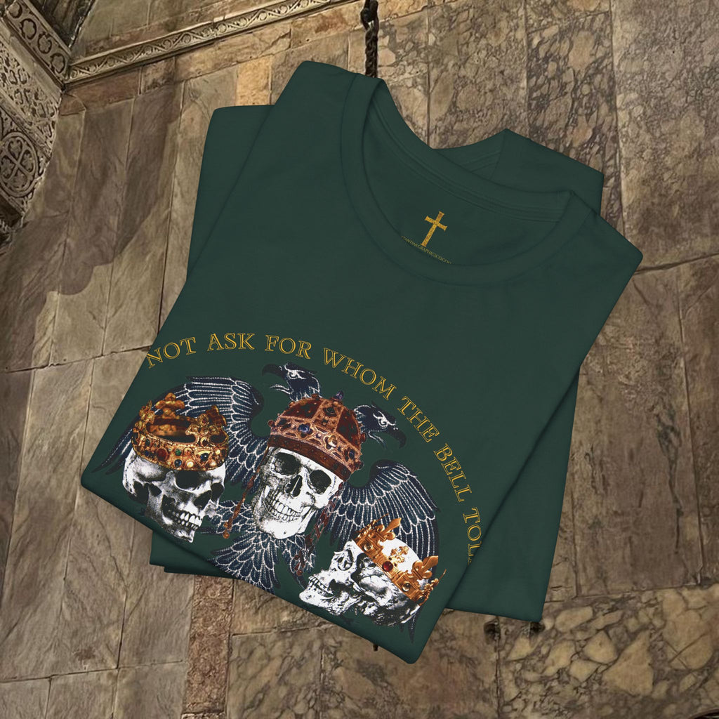 The Kings Fate Byzantine Inspired Cotton Graphic T-shirt