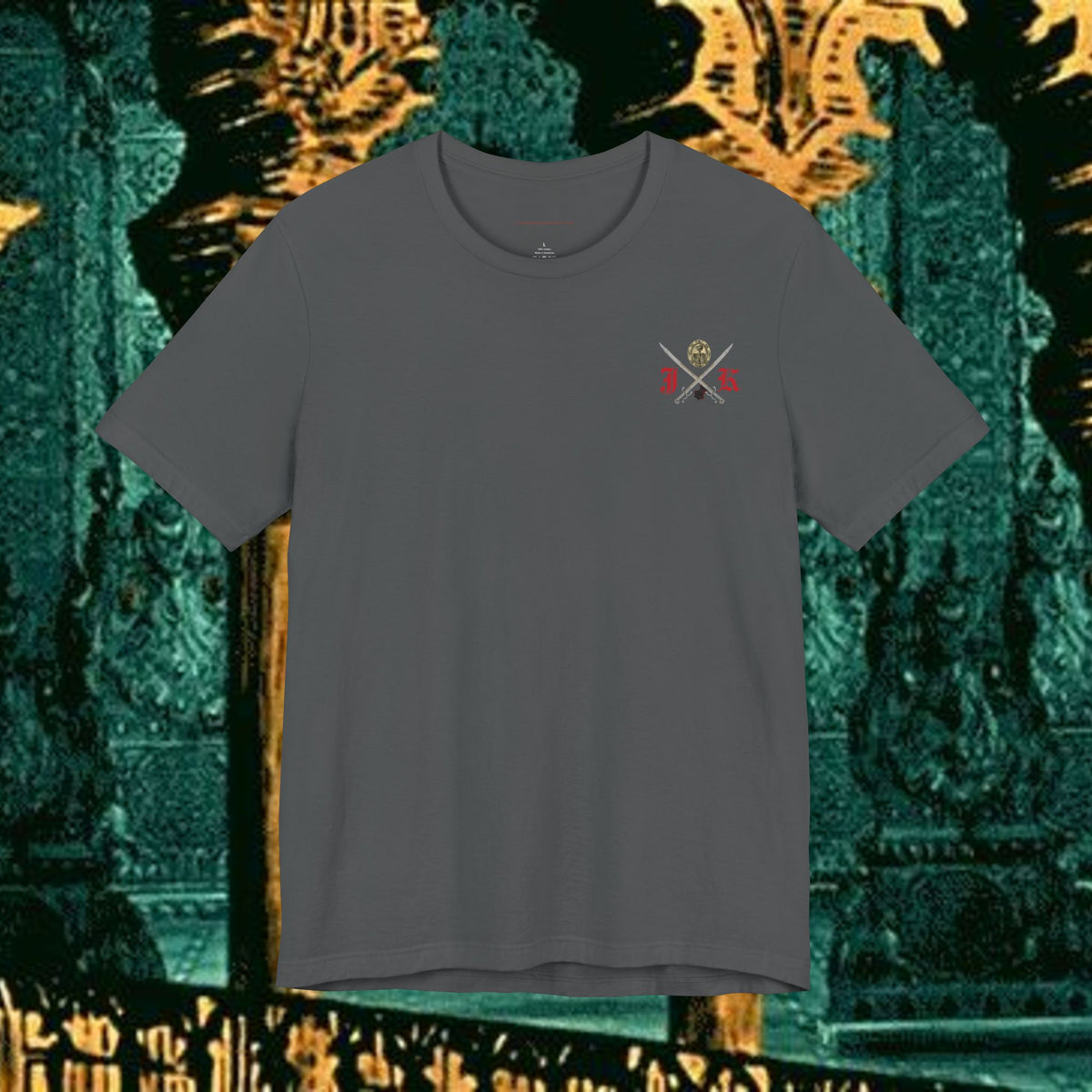 Mythic Vitalism, Sanguis Christianus Vetus Exploration and Adventure Inspired Graphic T Shirt Back Version