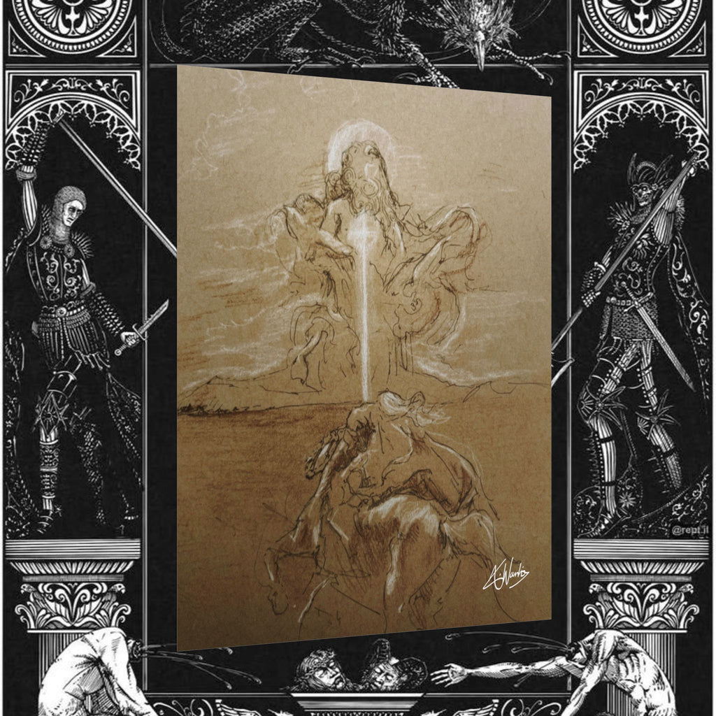 The King's Destiny Medieval Fantasy Fine Art Print
