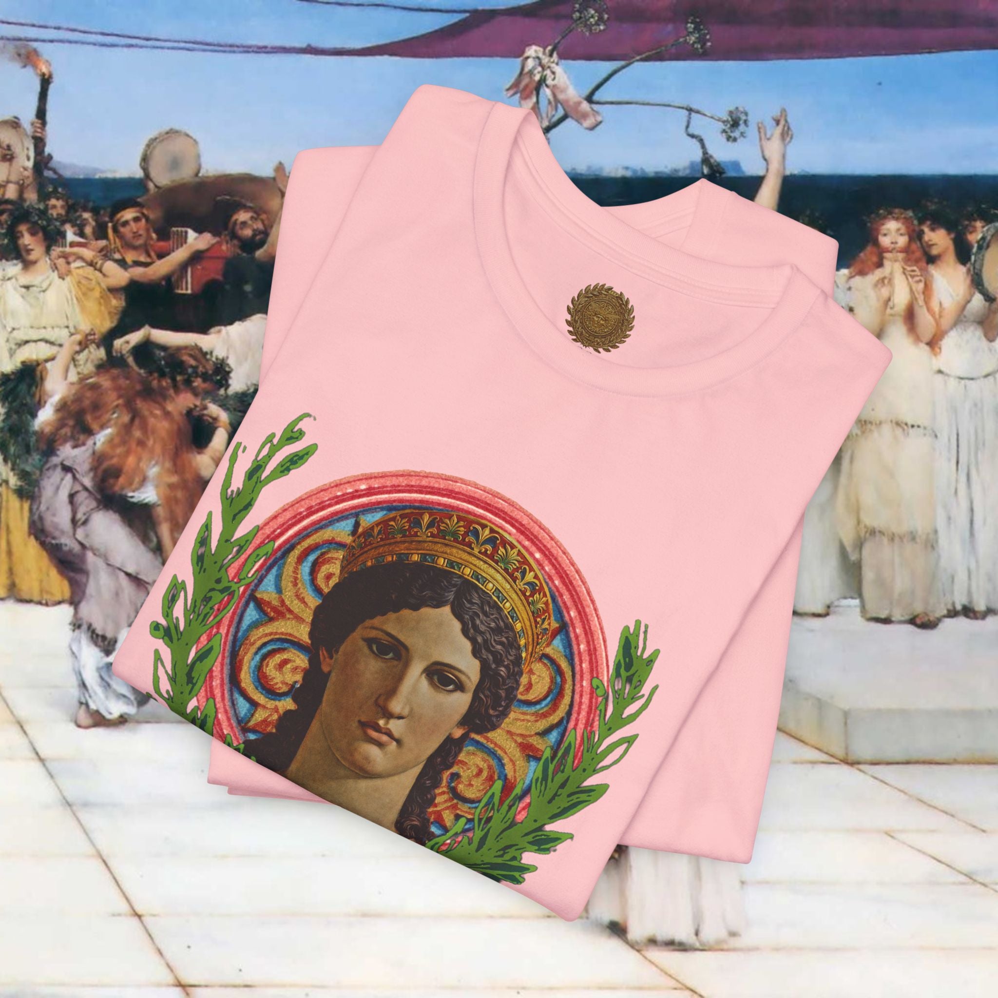 Hera's Wondering – Greek Goddess Coloured Diadem T-Shirt