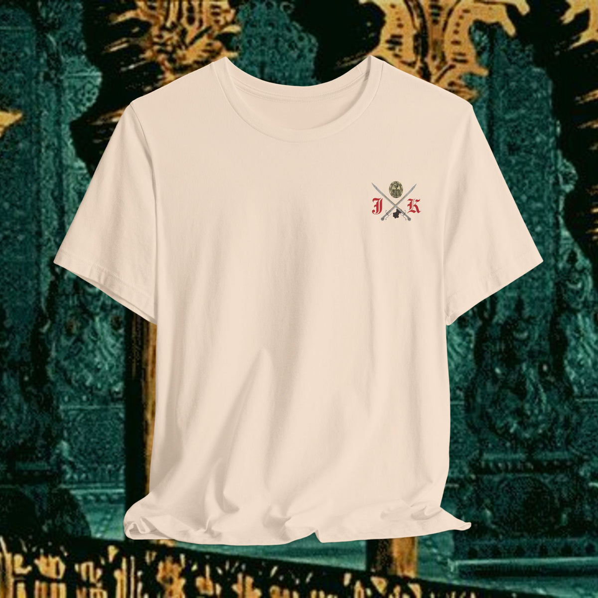 Mythic Vitalism, Sanguis Christianus Vetus Exploration and Adventure Inspired Graphic T Shirt Back Version