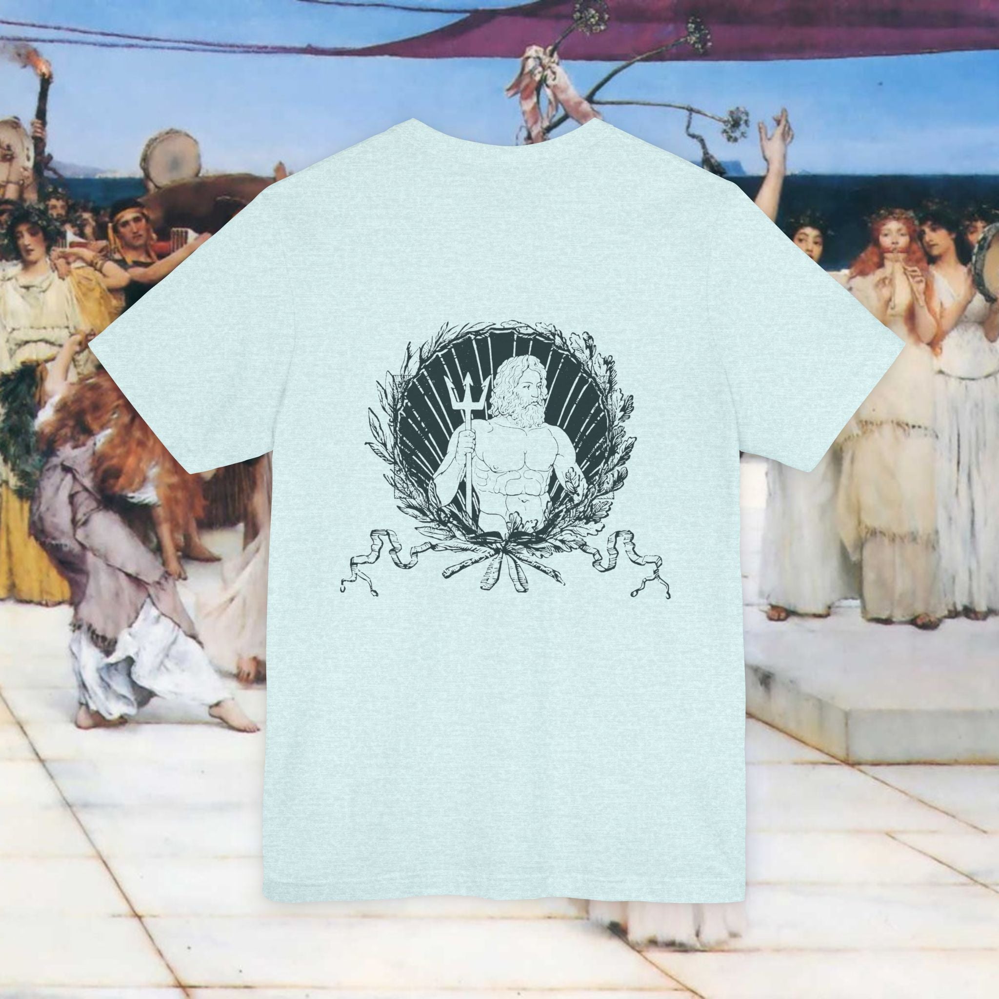 Neptune's Domain Roman Sea God T-Shirt