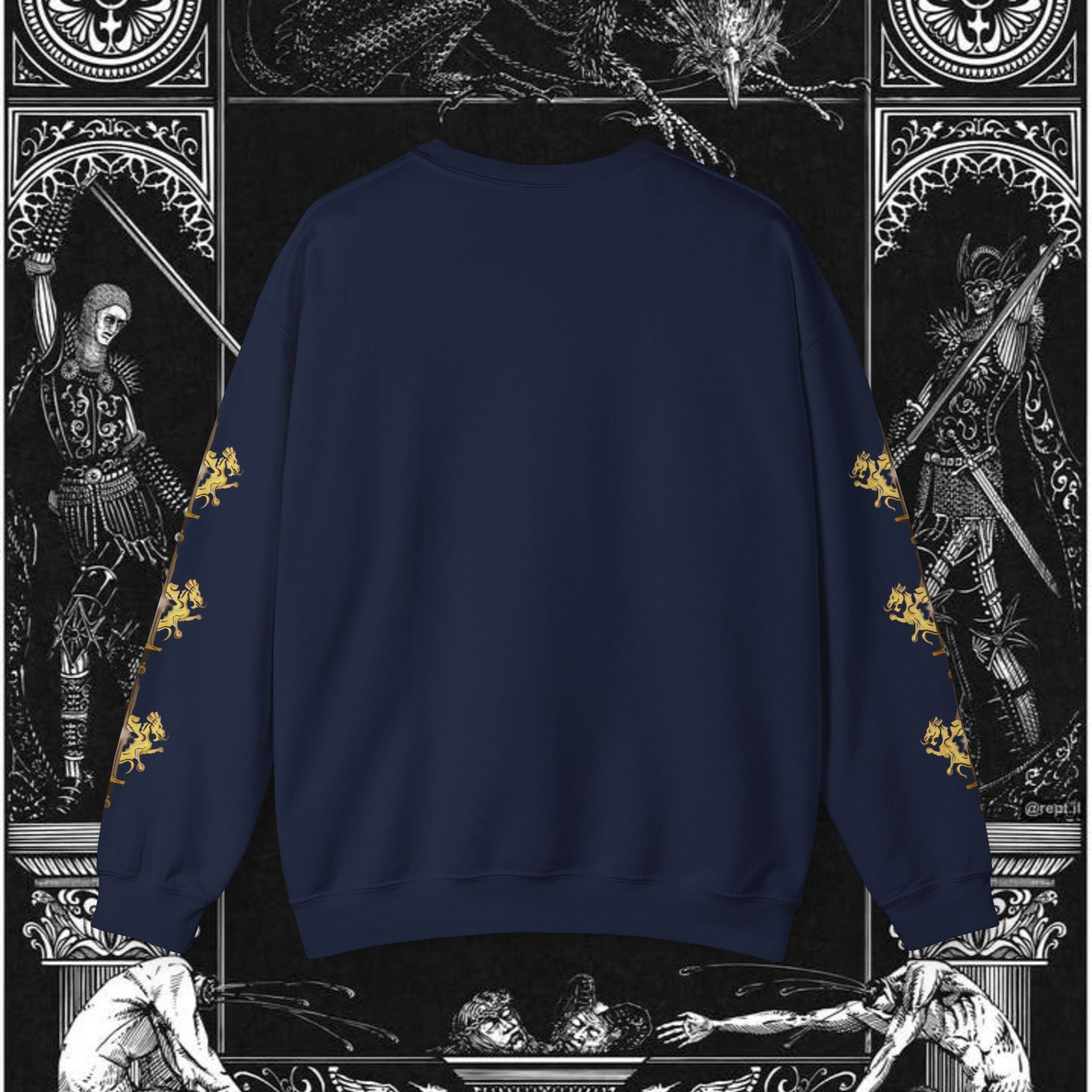 The King's Destiny Medieval Fantasy Graphic Sweatshirt