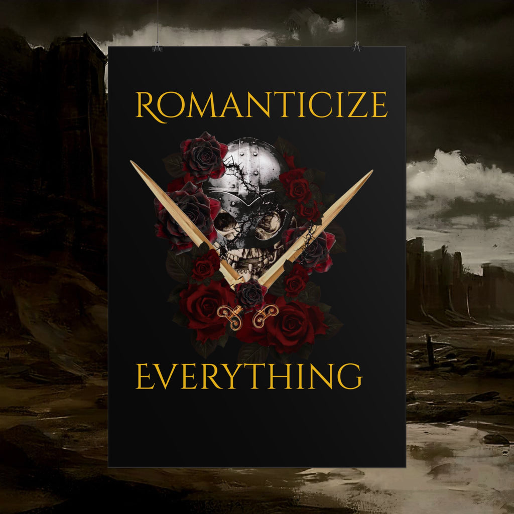 The Barbarian's Fate Early Medieval Fantasy Saxon themed Rolled Posters